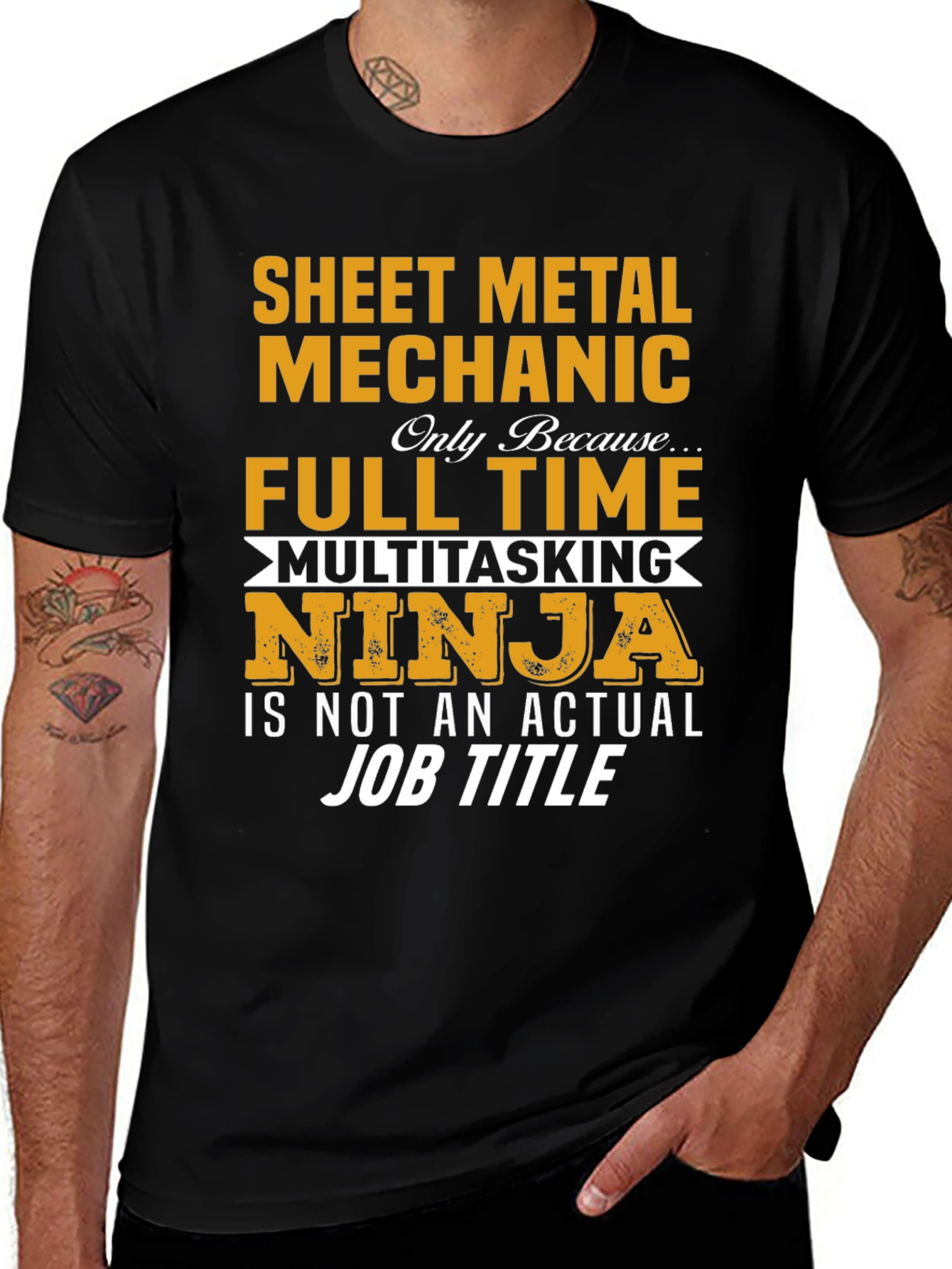 Sheet Metal Mechanic Funny T-Shirt