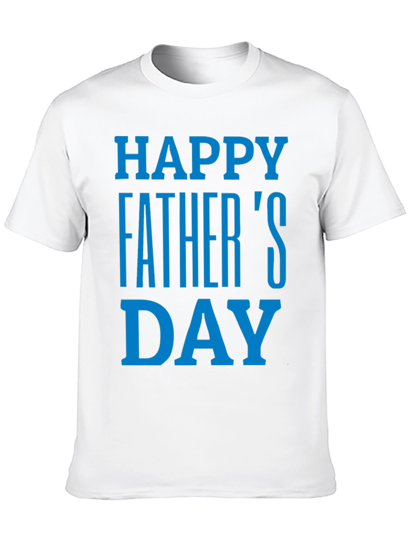 Happy Fathers Day T-Shirt - Black