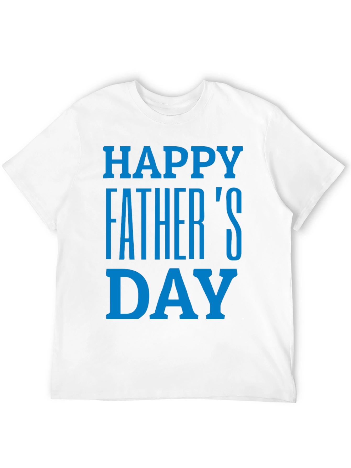 Happy Fathers Day T-Shirt - Black