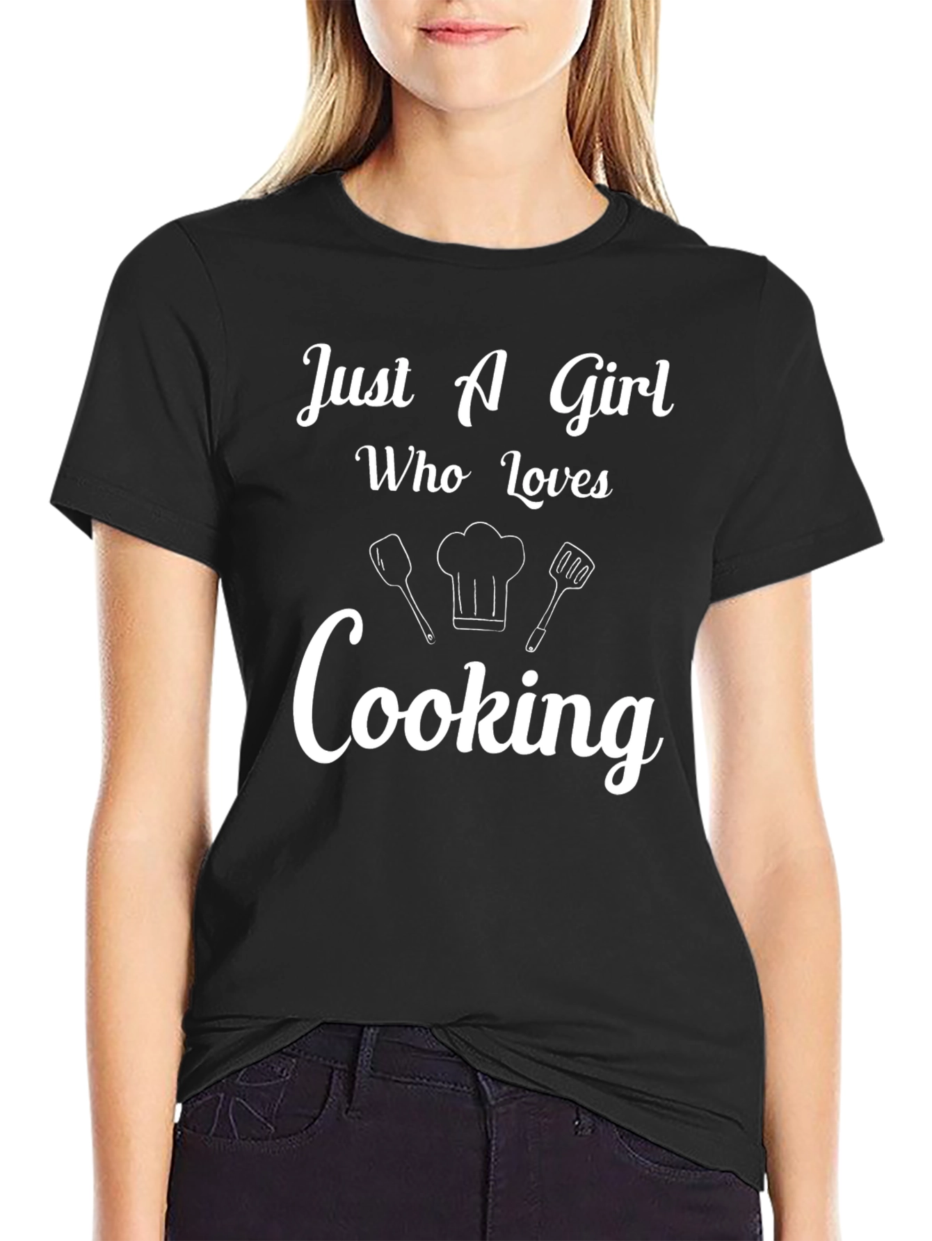 Just a Girl Who Loves Cooking T-Shirt