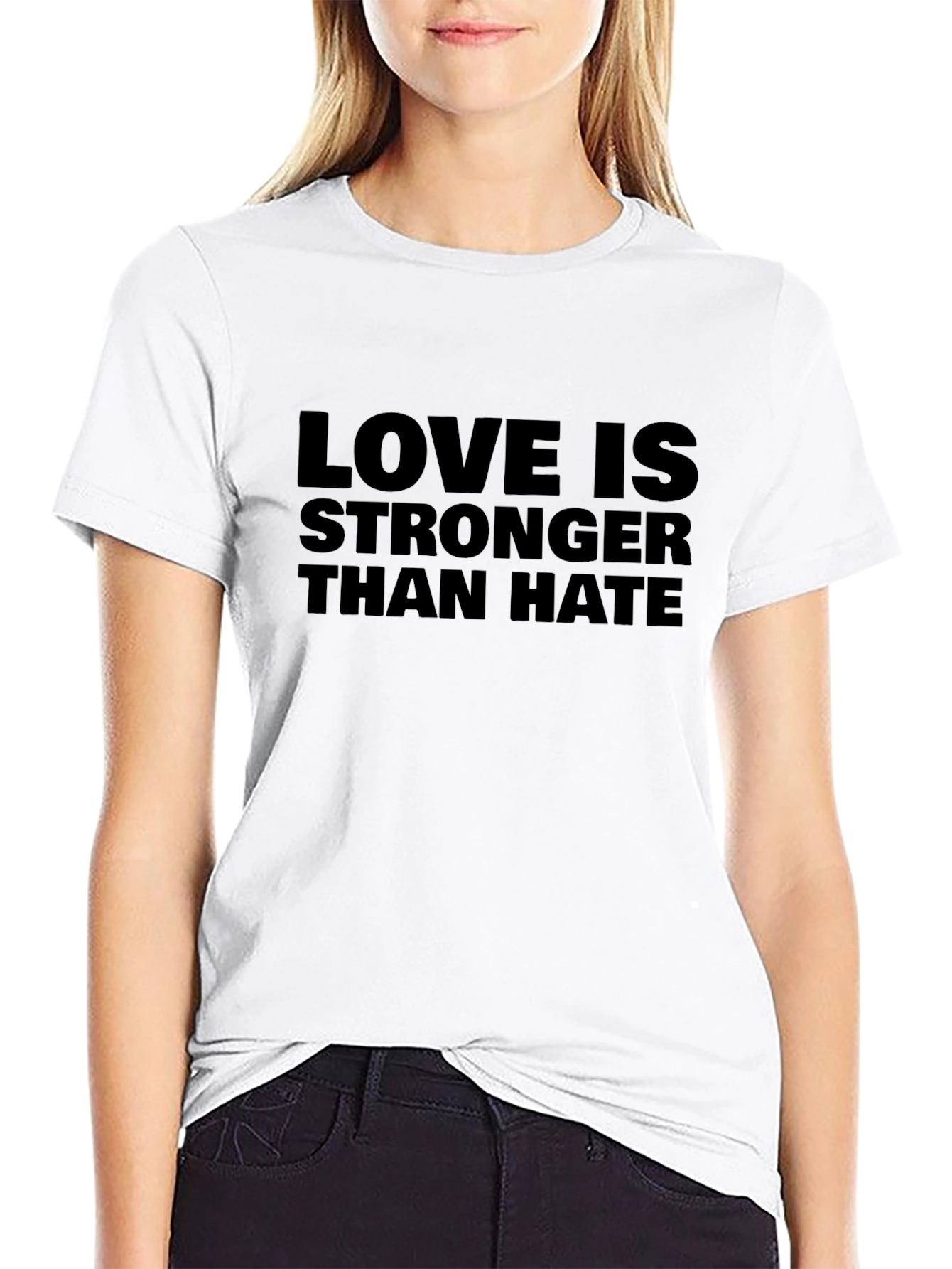 Love is Stronger Than Hate Graphic Tee