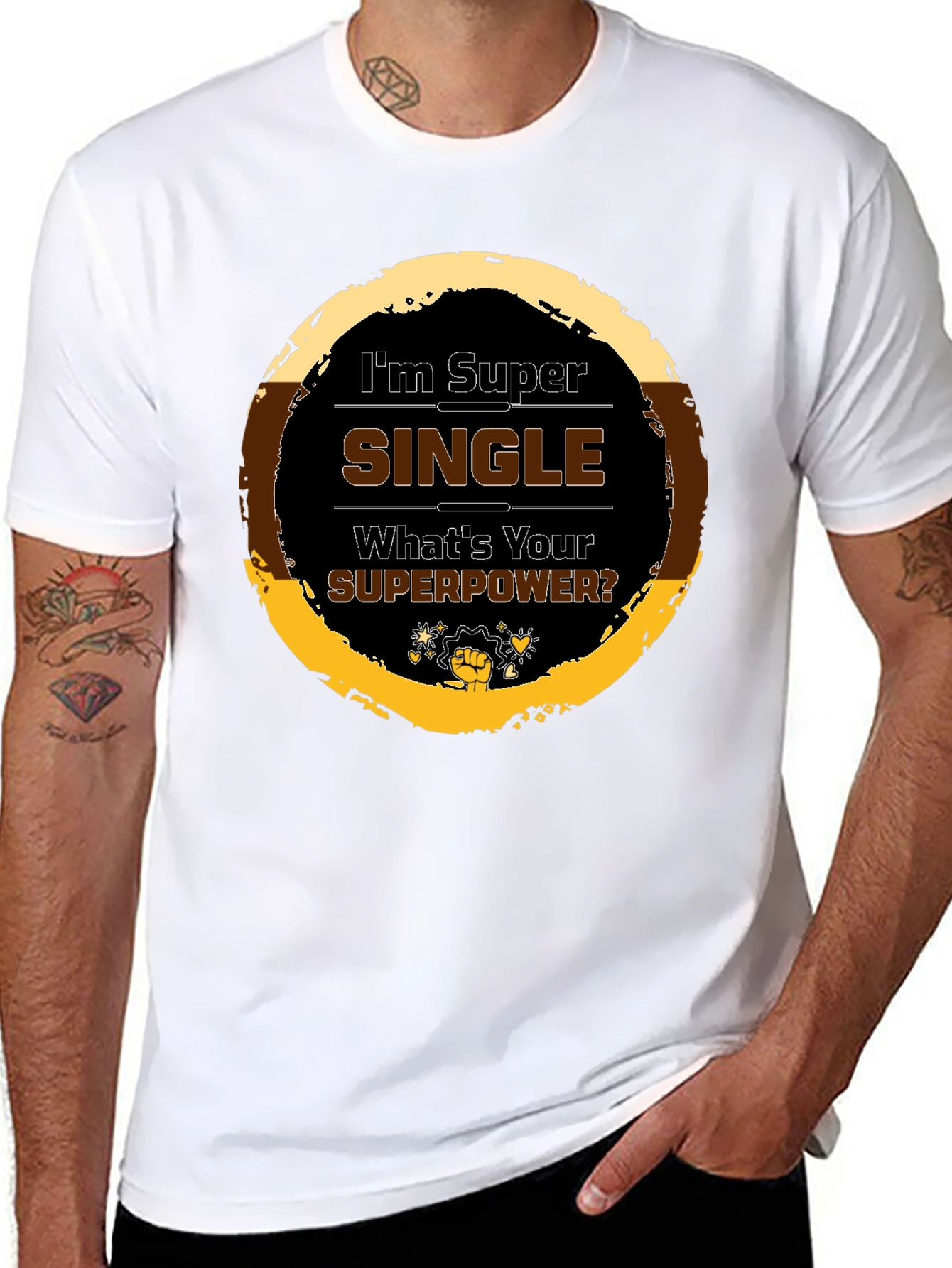 Im Super Single Graphic T-Shirt