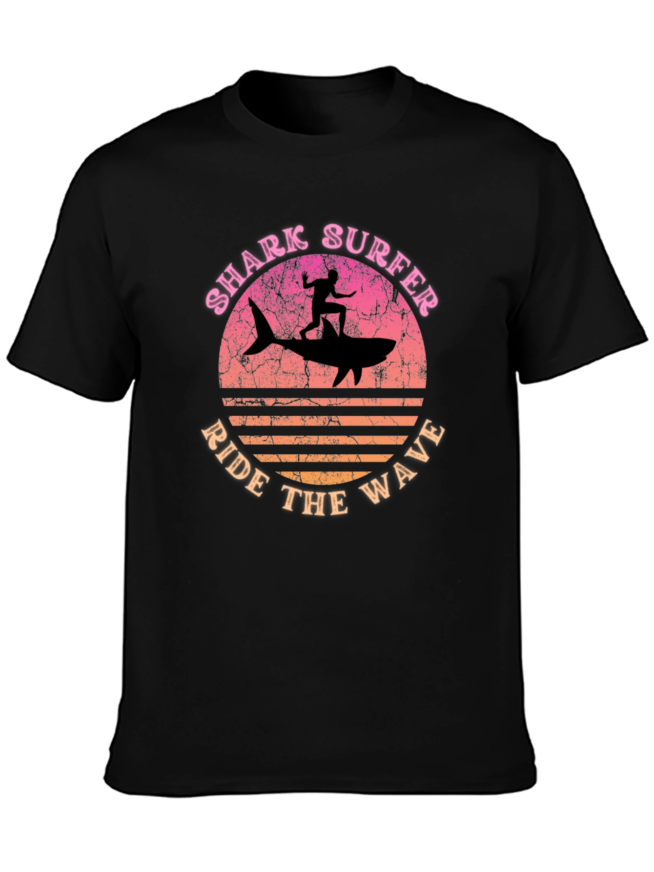 Shark Surfer Tee - Ride the Wave T-Shirt