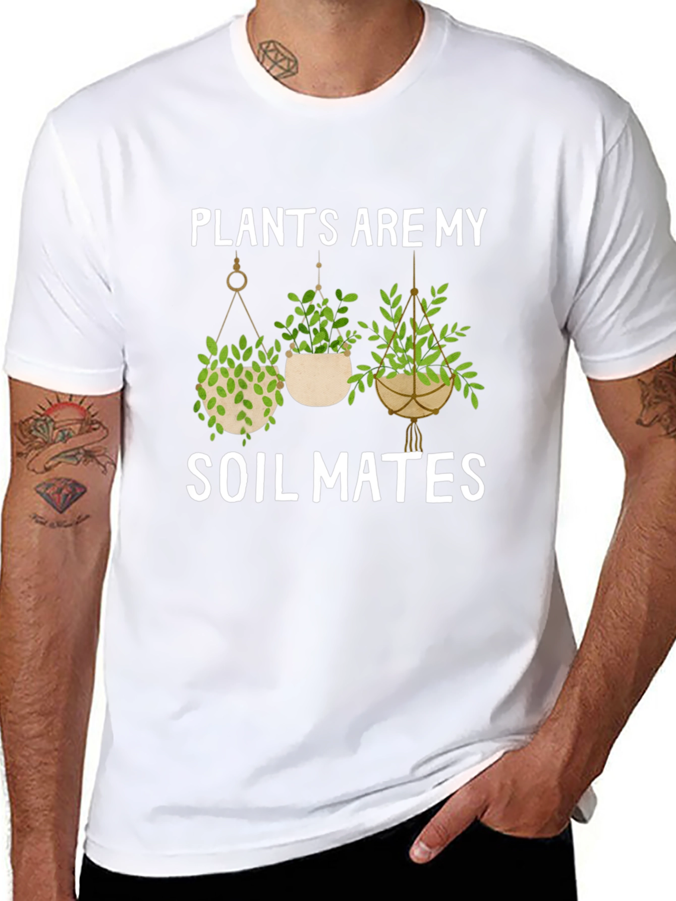 Plants Are My Soil Mates Graphic Tee