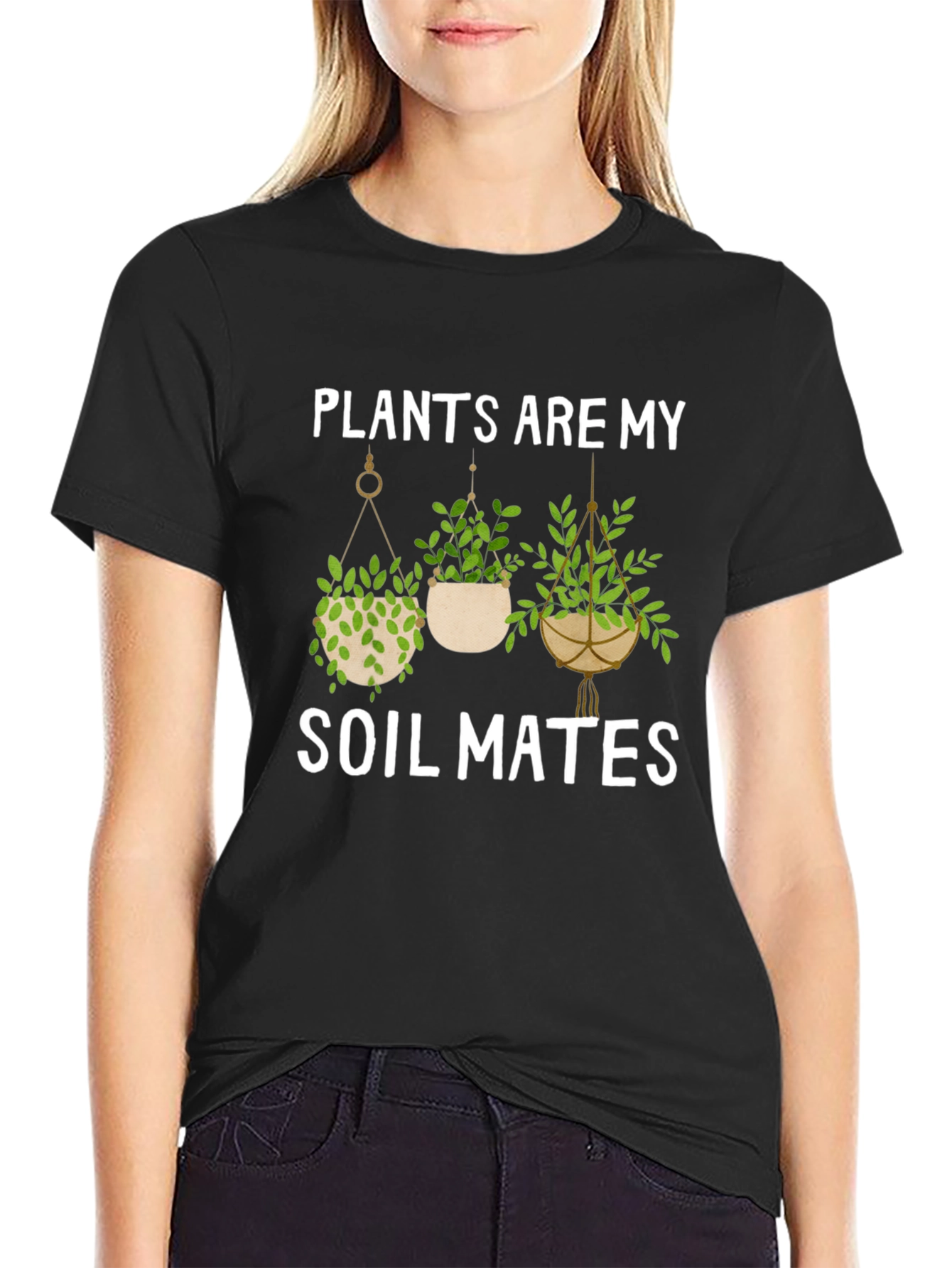 Plants Are My Soil Mates Graphic Tee