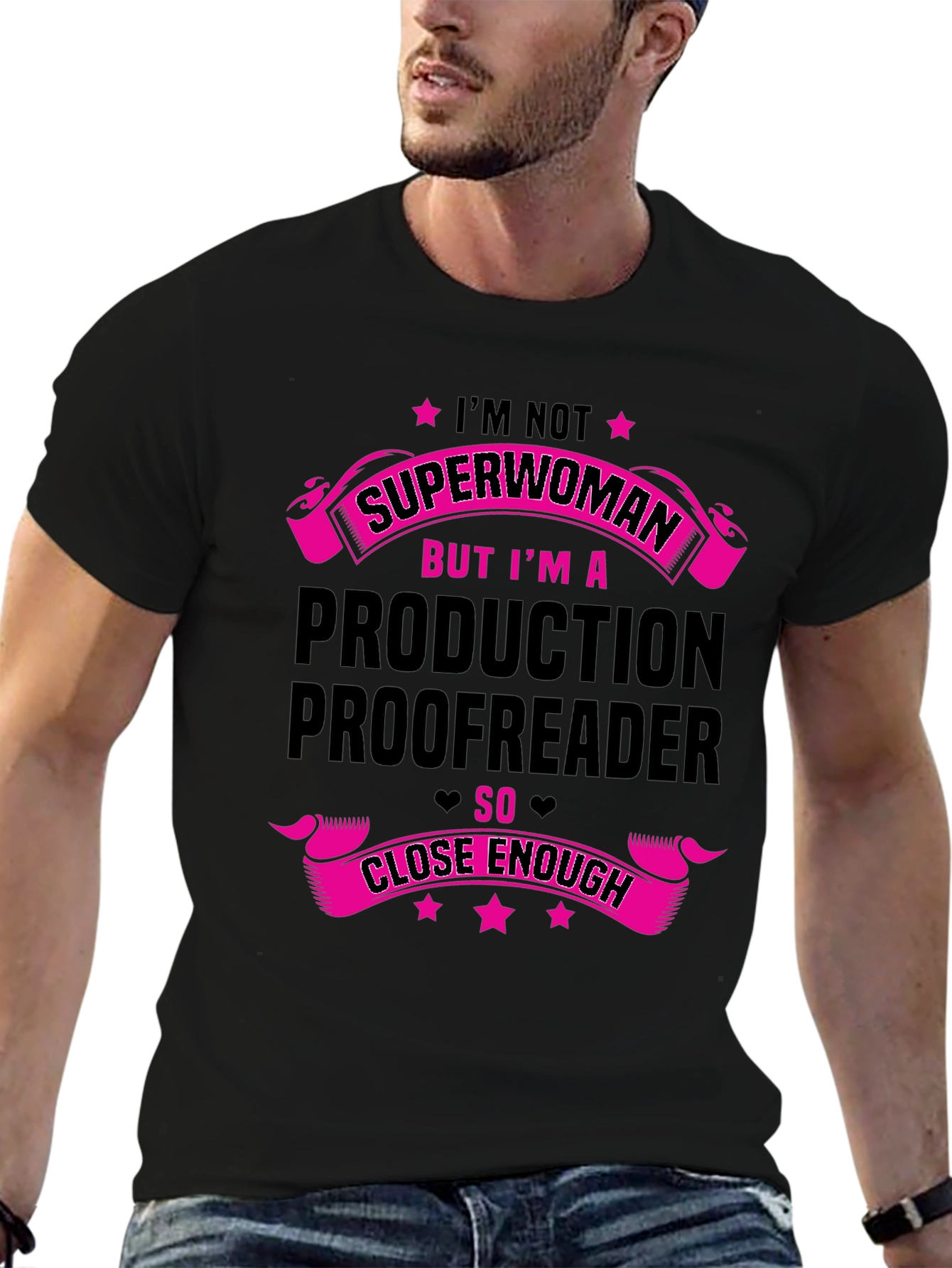 Im Not Superwoman T-Shirt Proofreader Gift