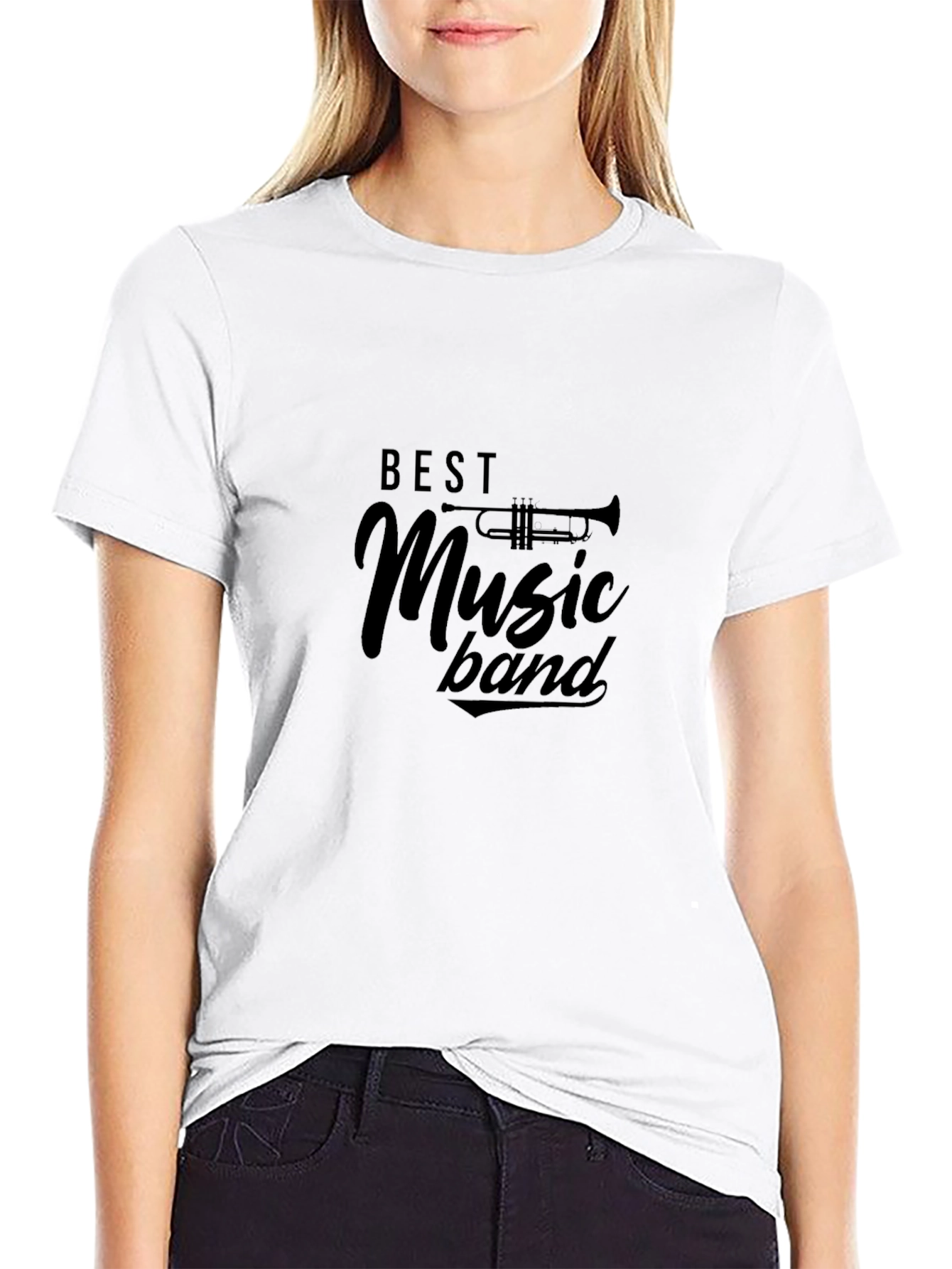 Best Music Band Graphic T-Shirt - Classic Black