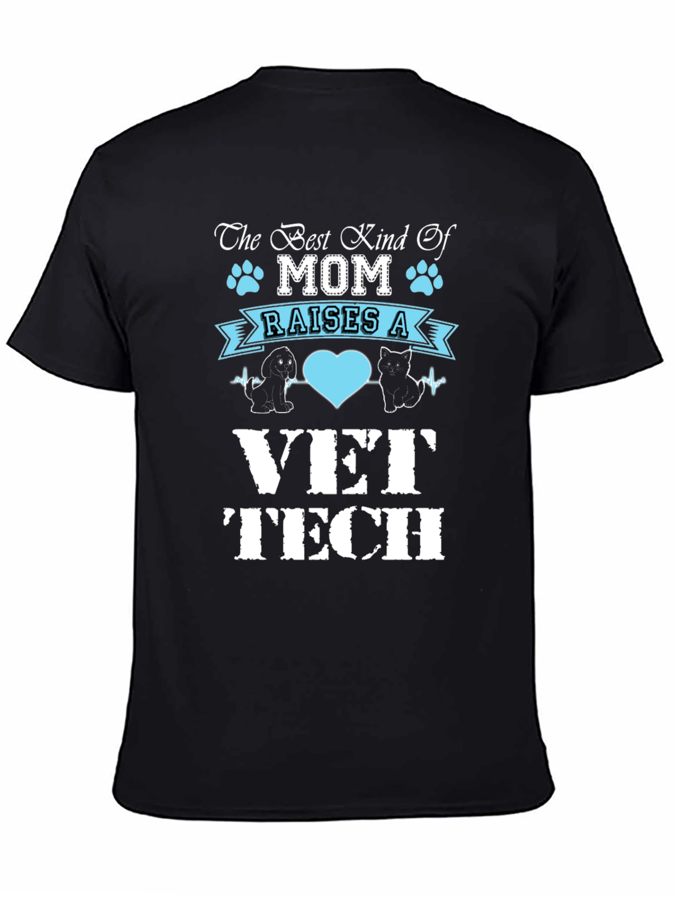 Best Kind of Mom Vet Tech T-Shirt