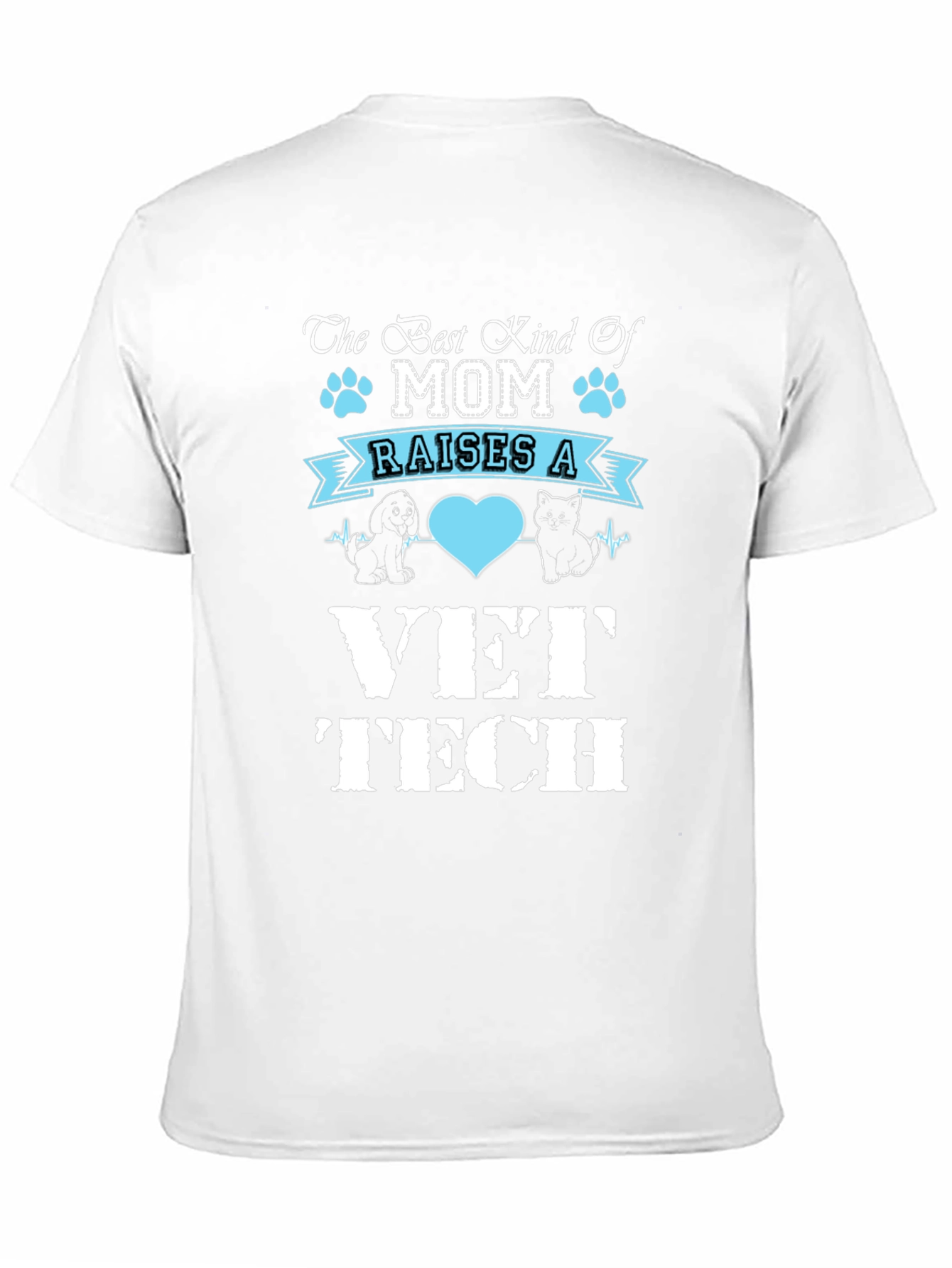 Best Kind of Mom Vet Tech T-Shirt