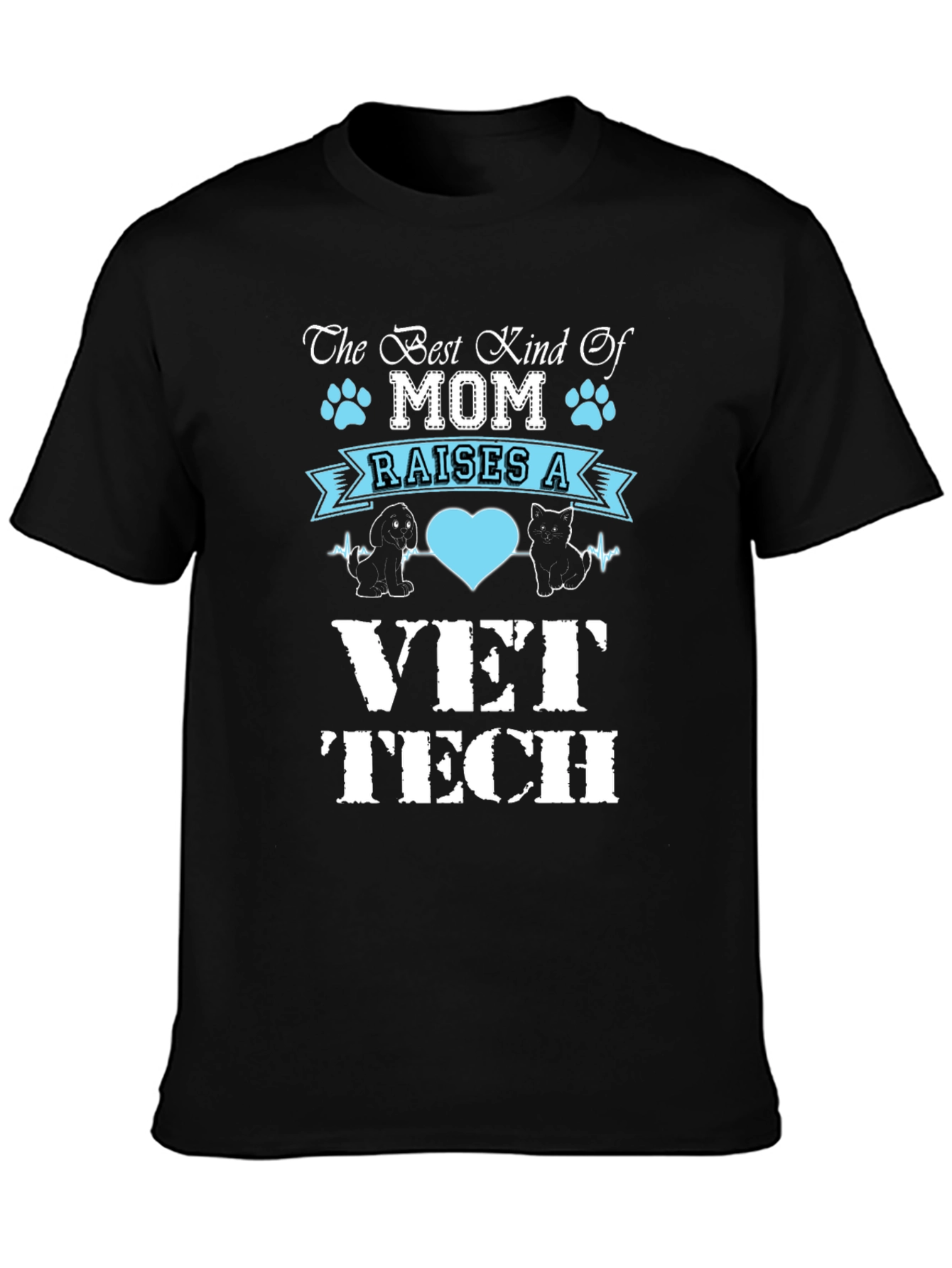 Best Kind of Mom Vet Tech T-Shirt