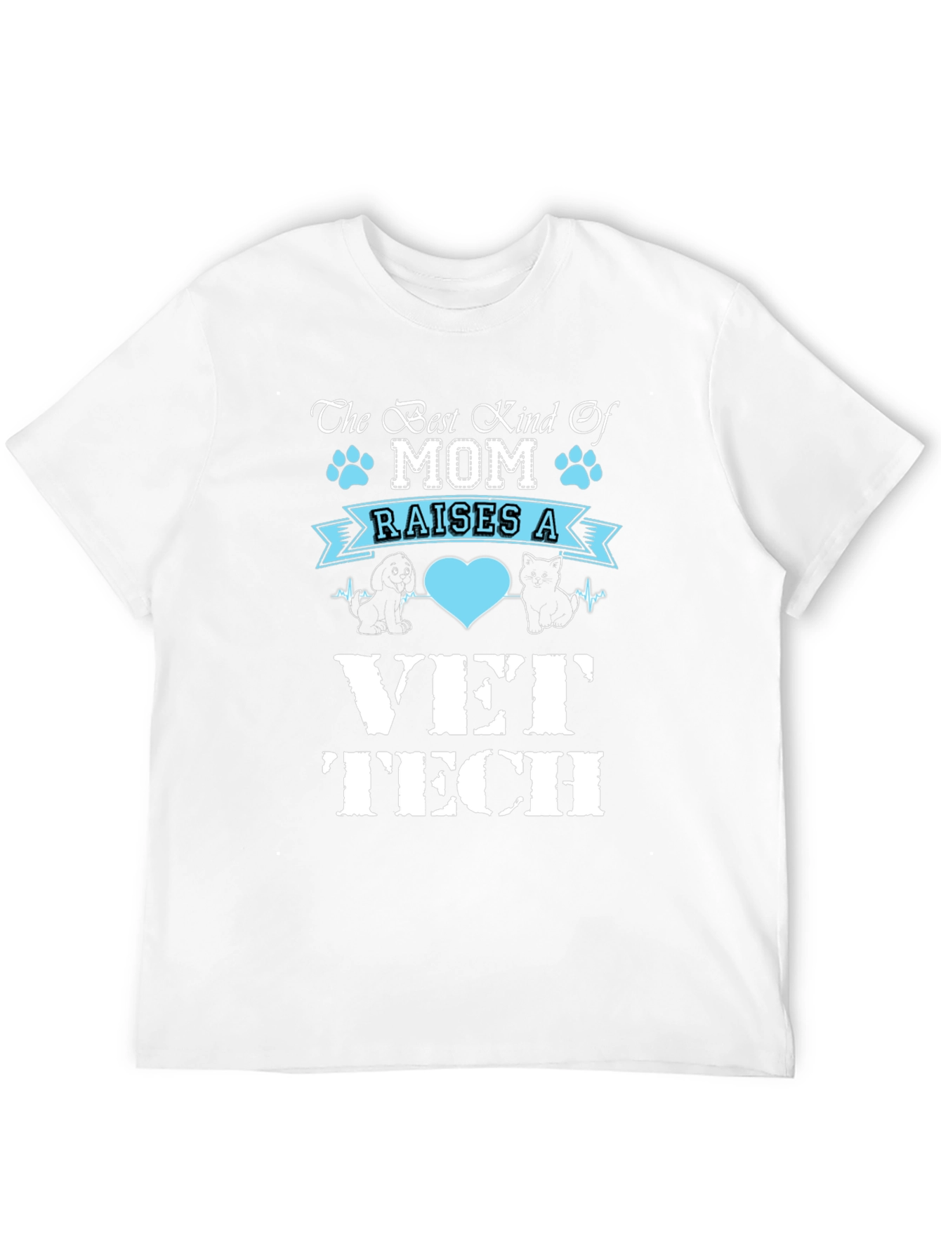 Best Kind of Mom Vet Tech T-Shirt