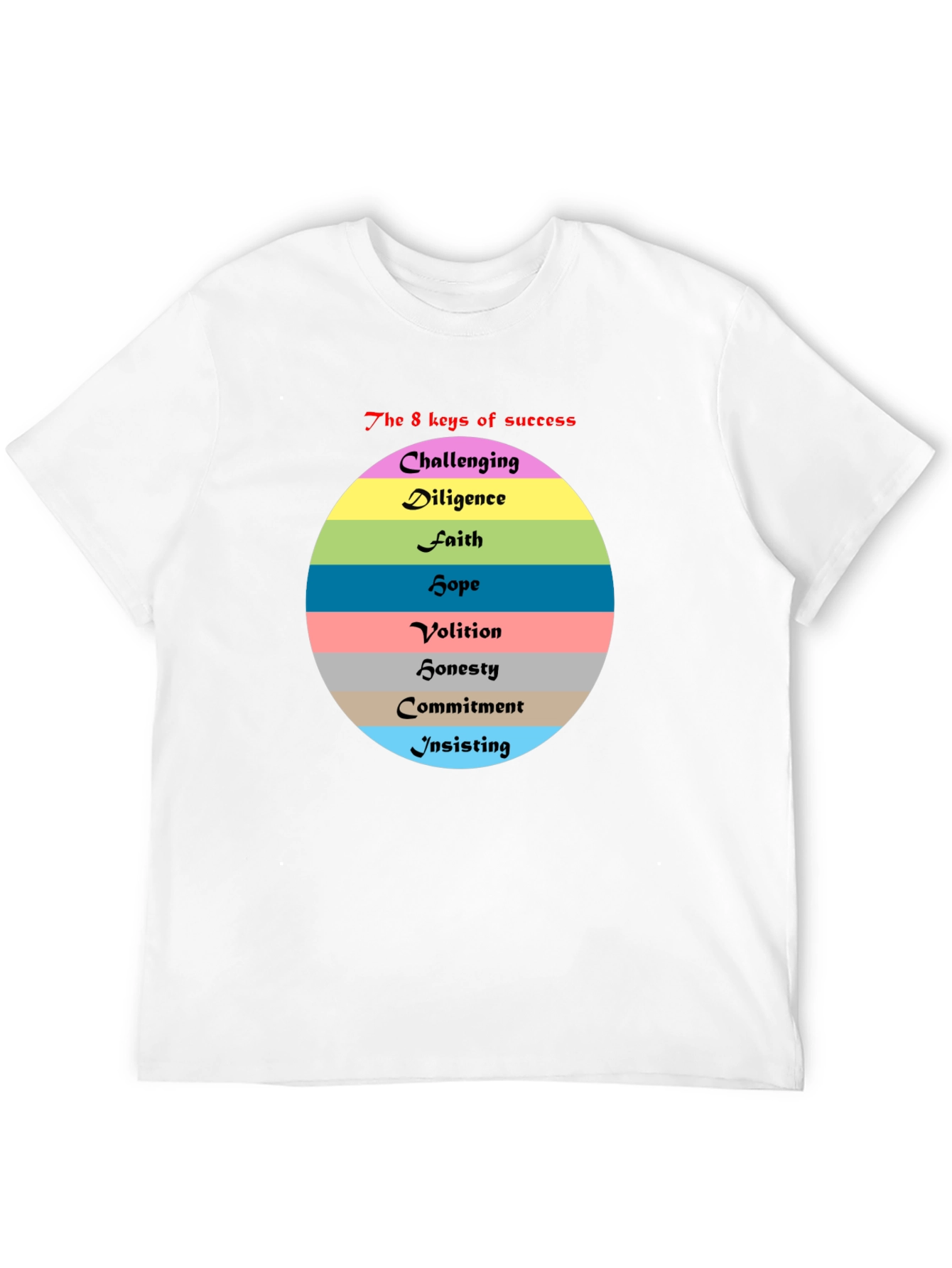 Success Keys T-Shirt - Motivation Inspiration