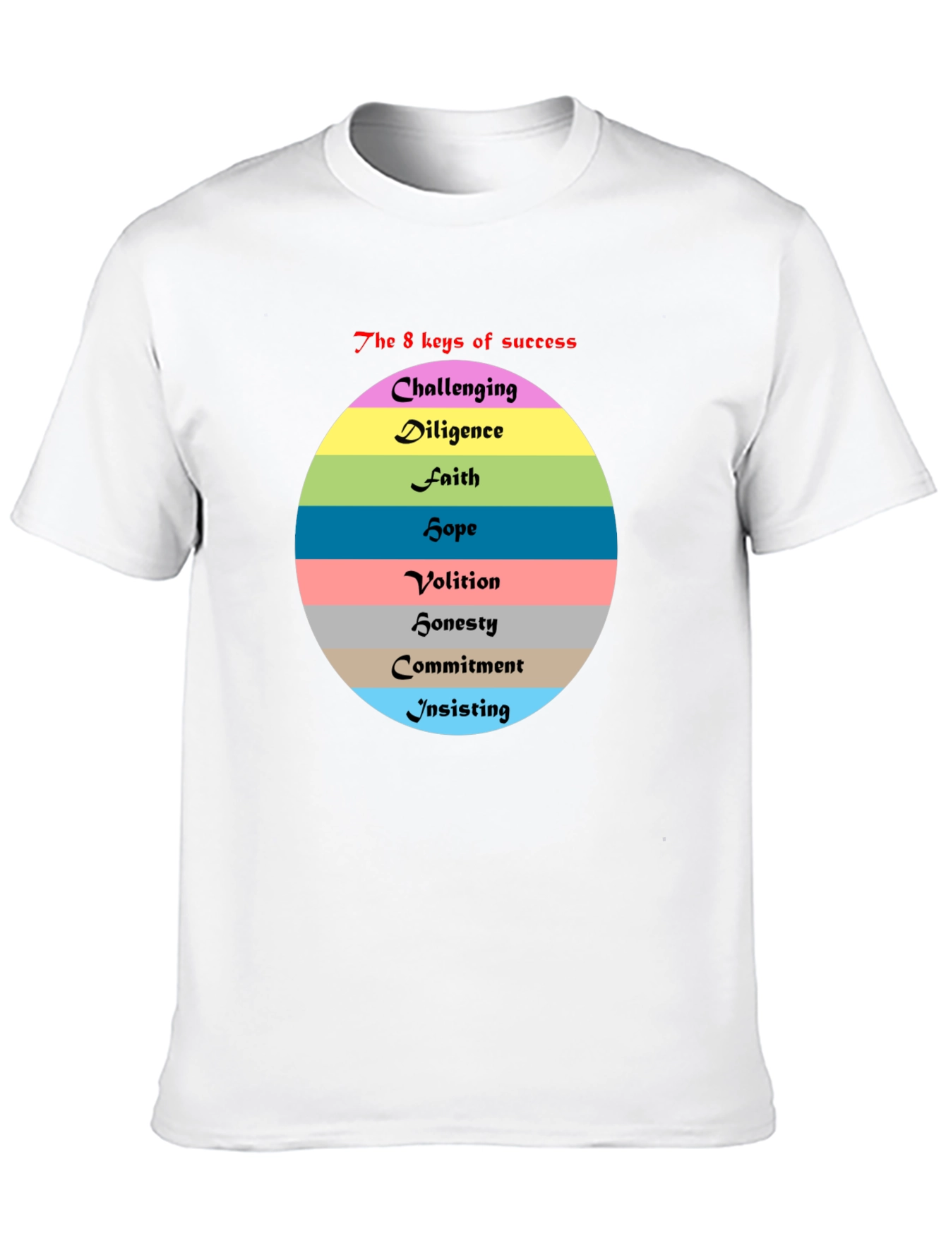 Success Keys T-Shirt - Motivation Inspiration
