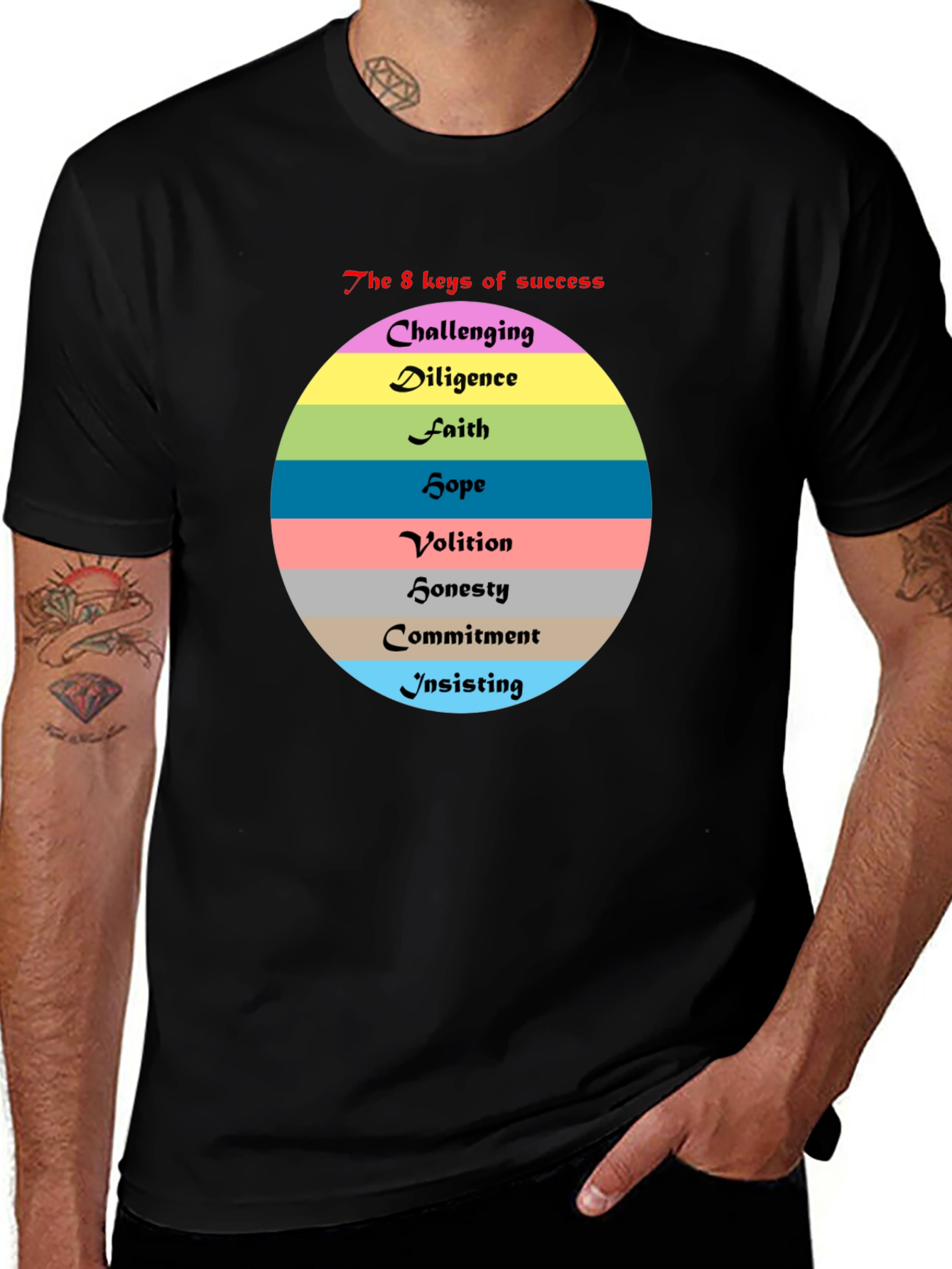 Success Keys T-Shirt - Motivation Inspiration