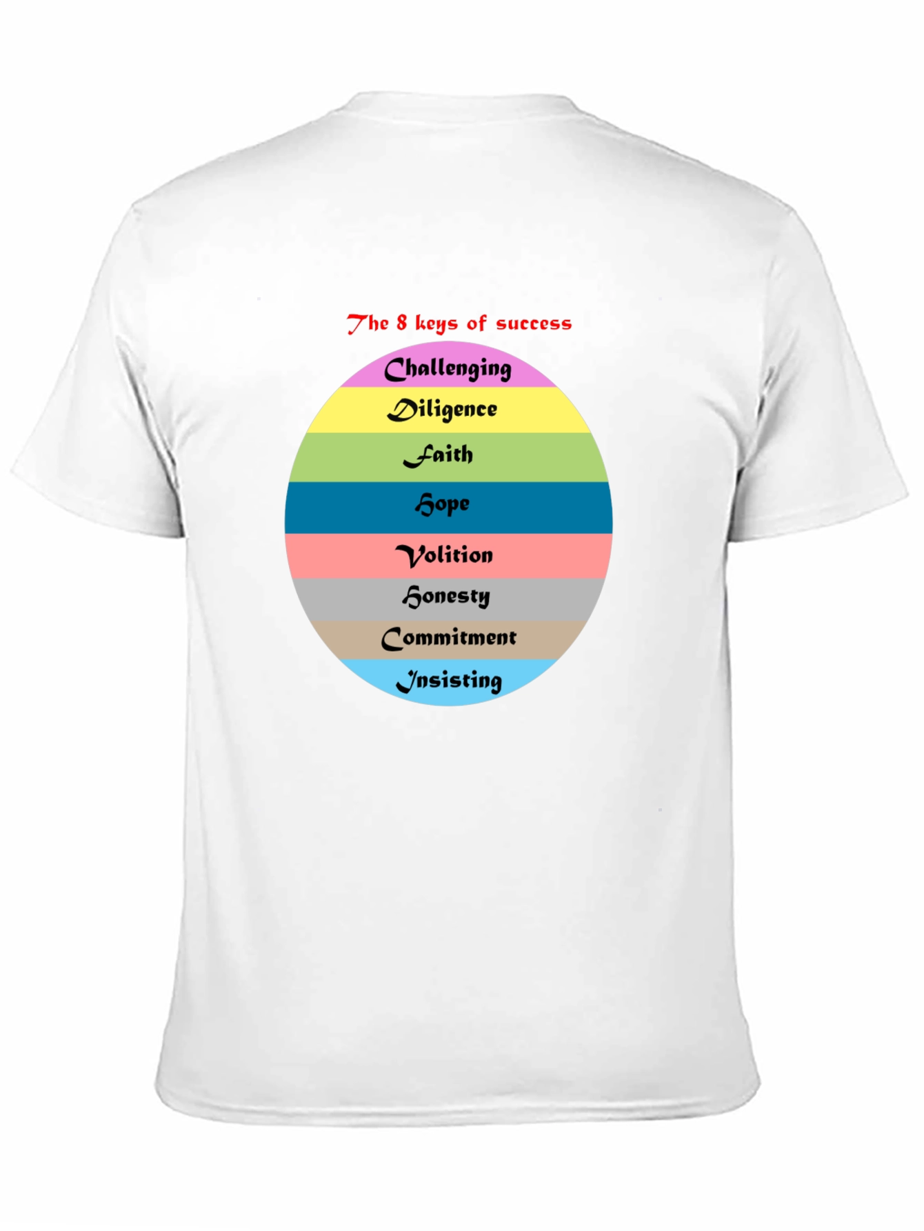 Success Keys T-Shirt - Motivation Inspiration