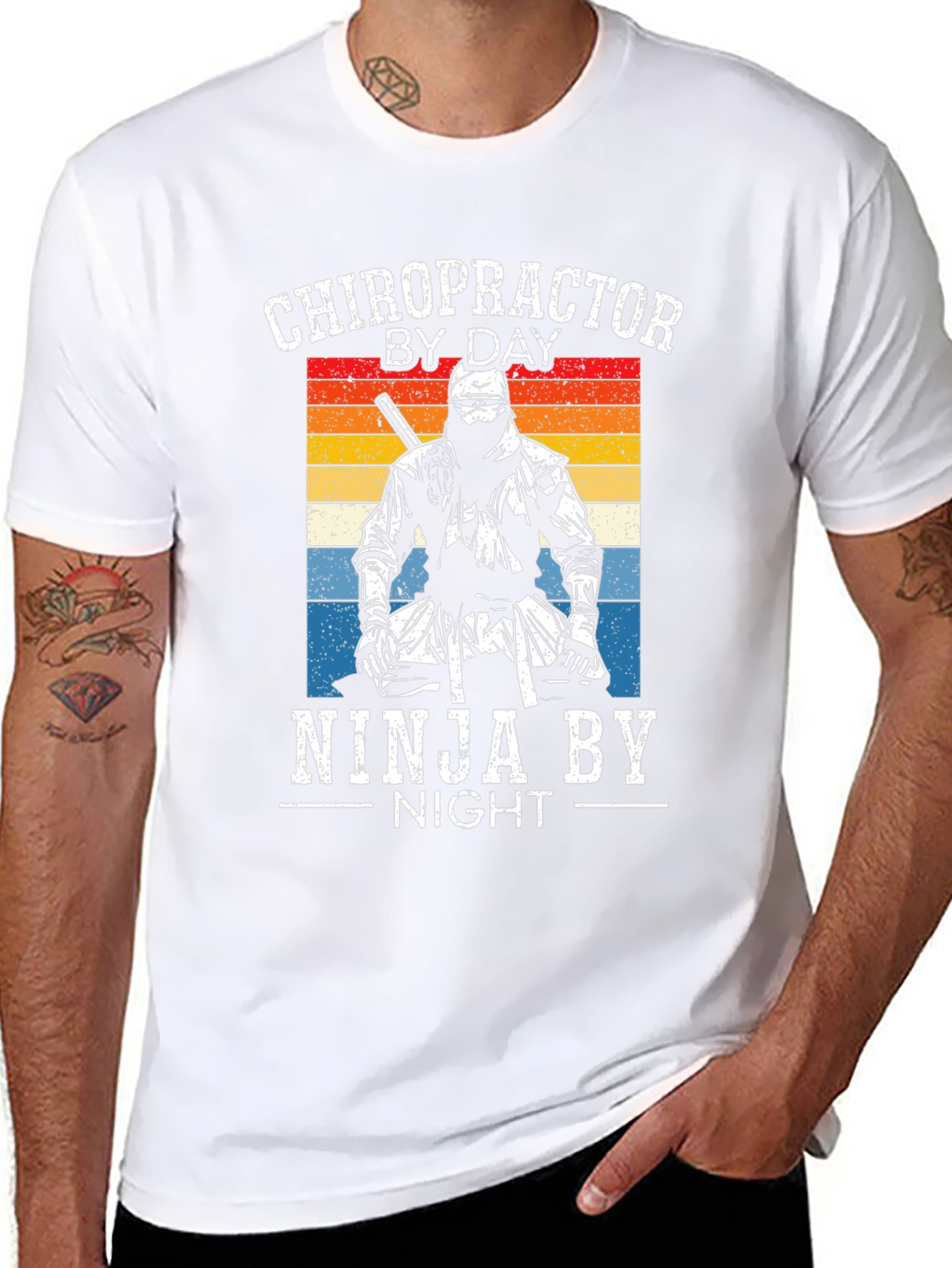 Chiropractor by Day Ninja by Night T-Shirt