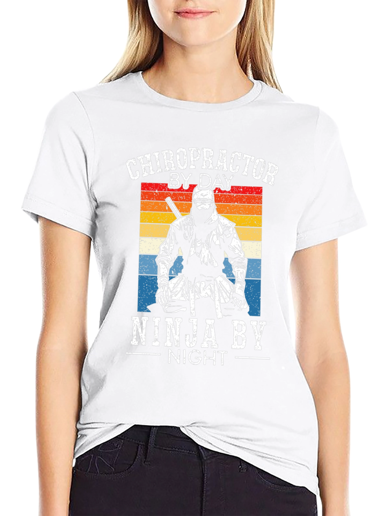 Chiropractor by Day Ninja by Night T-Shirt