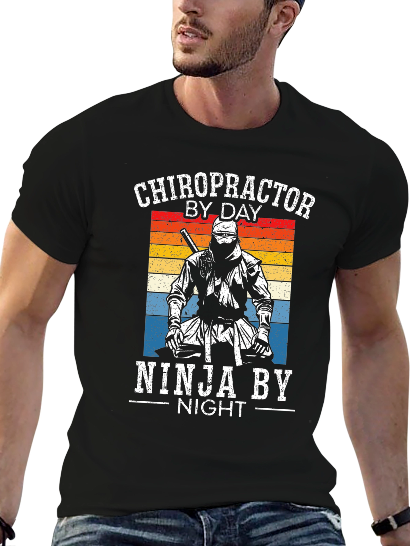 Chiropractor by Day Ninja by Night T-Shirt