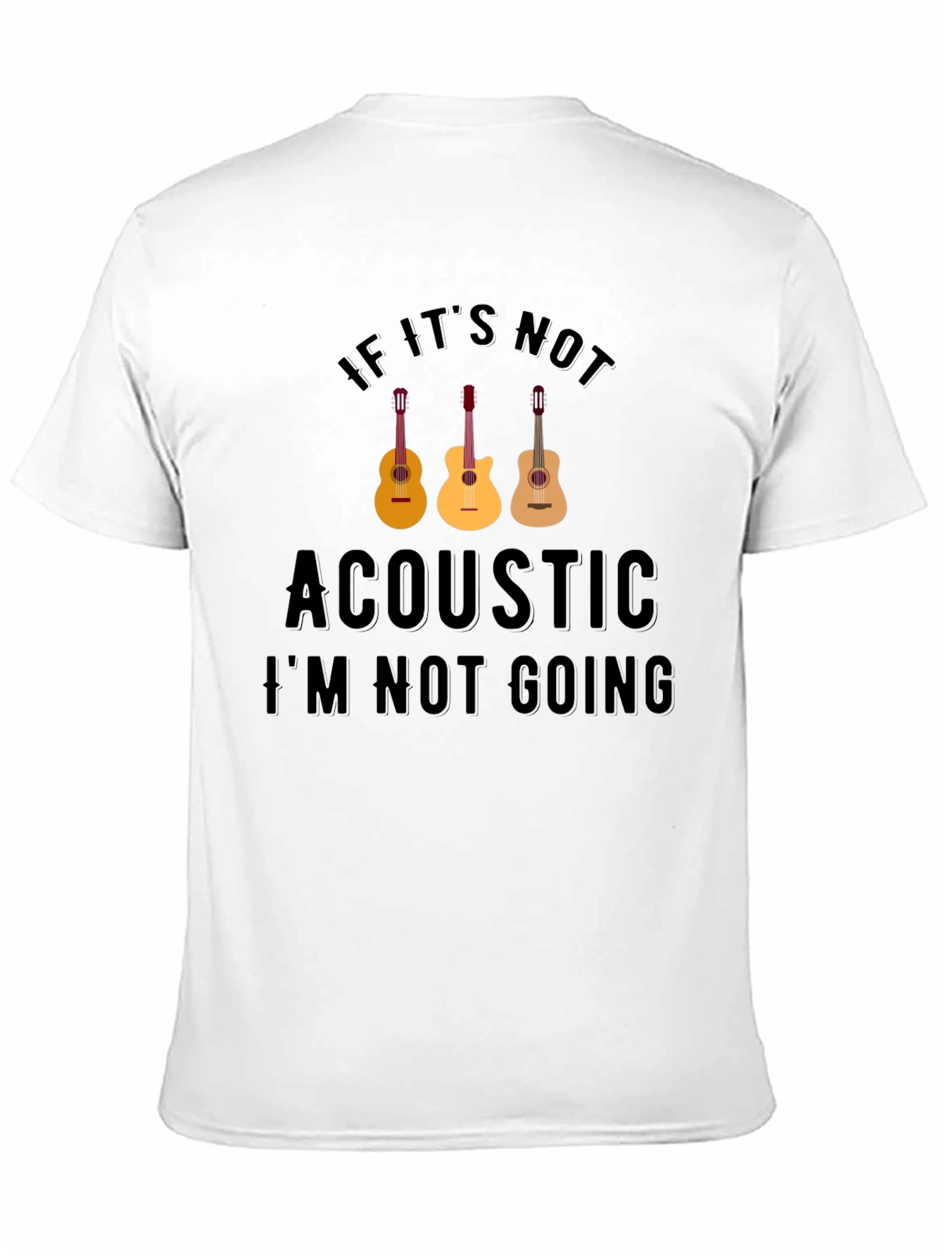 Acoustic Music T-Shirt