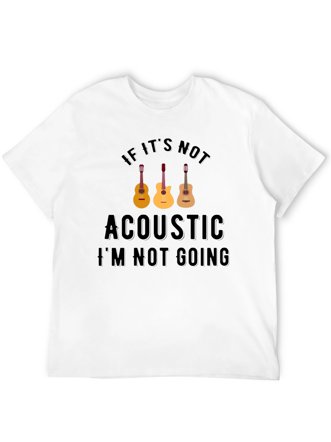 Acoustic Music T-Shirt