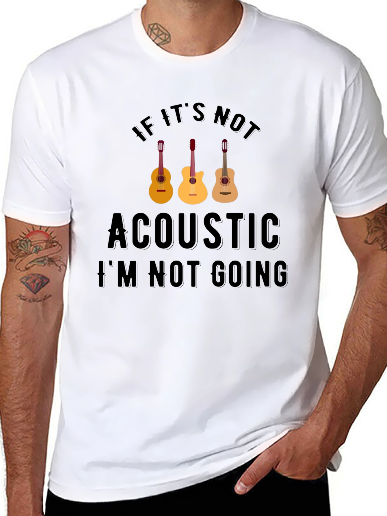 Acoustic Music T-Shirt