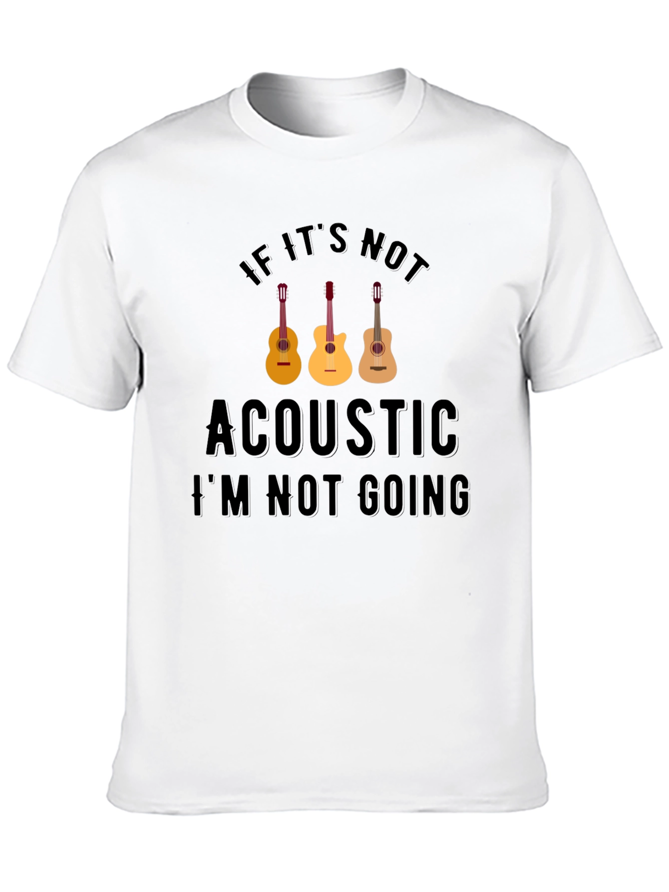 Acoustic Music T-Shirt