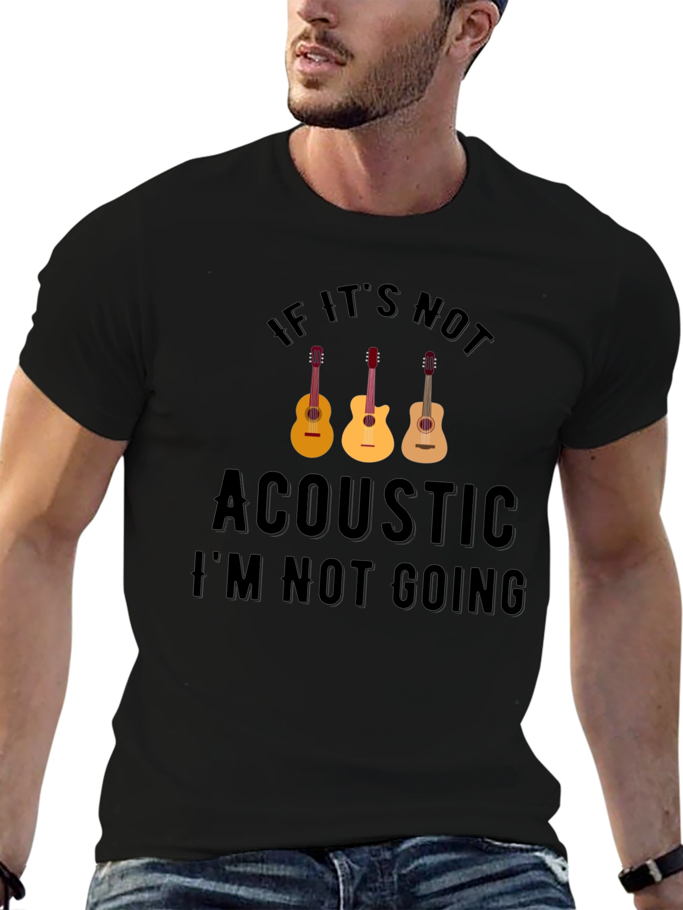 Acoustic Music T-Shirt