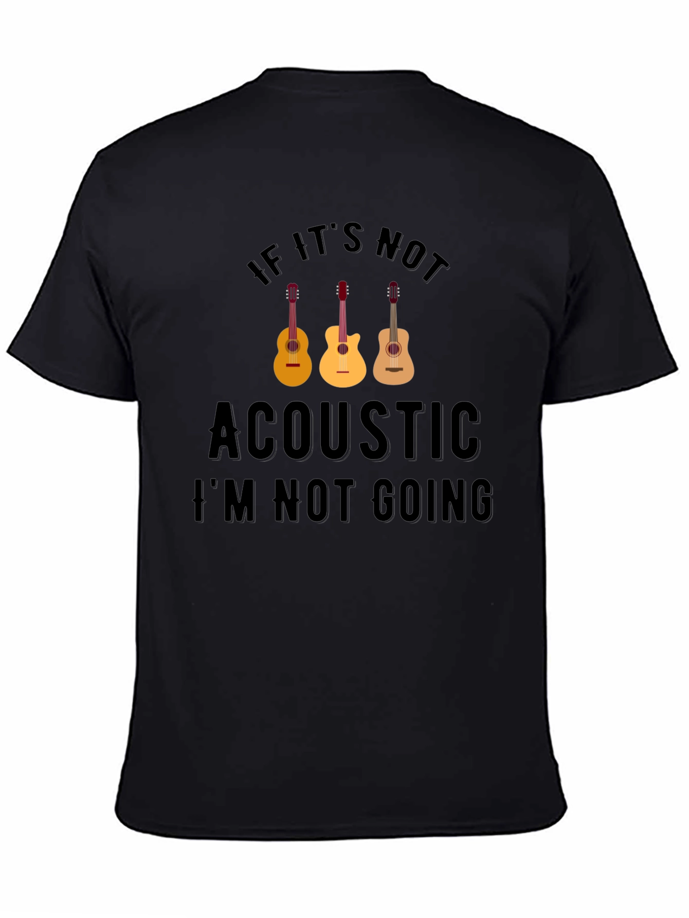 Acoustic Music T-Shirt
