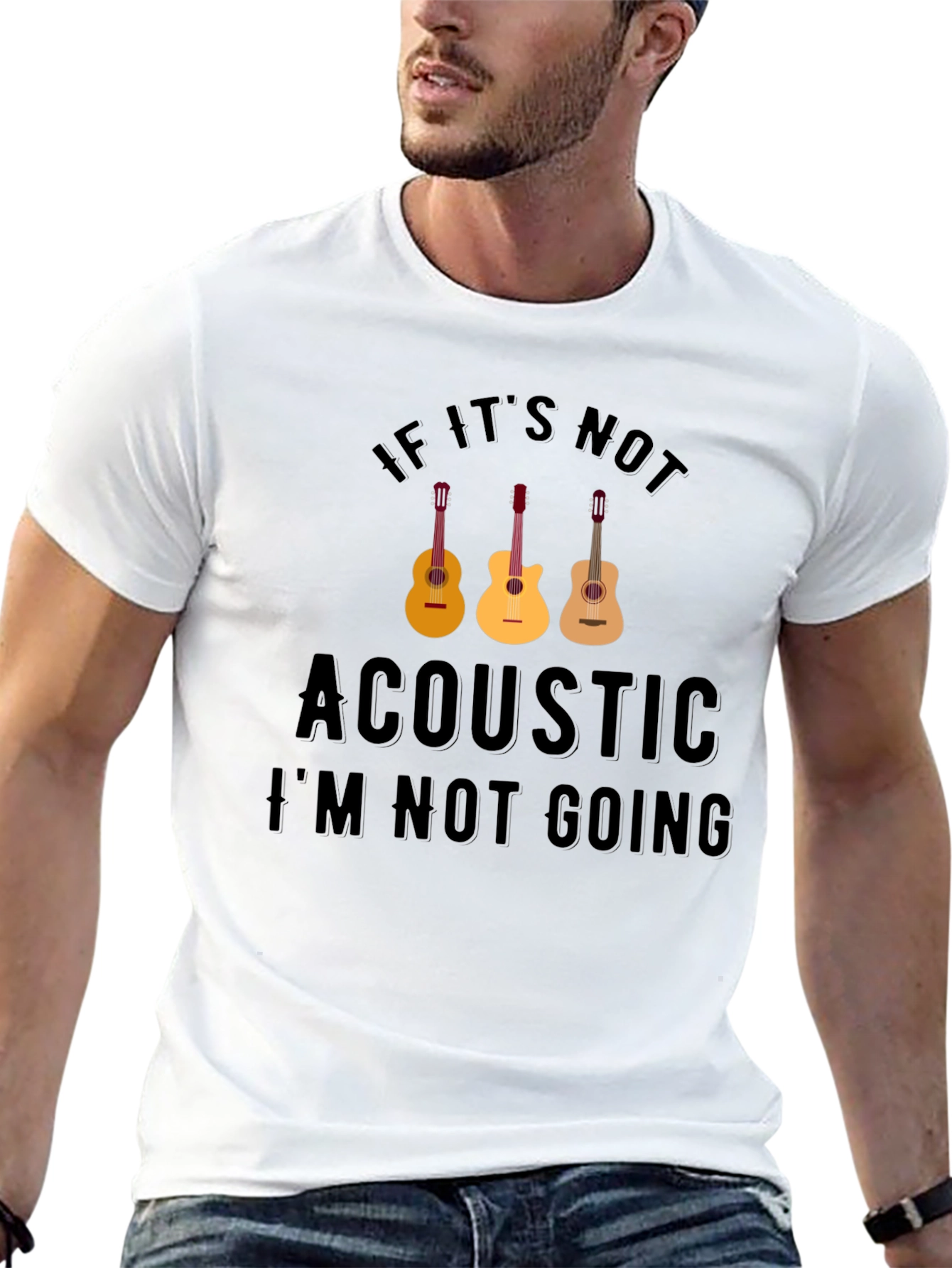 Acoustic Music T-Shirt