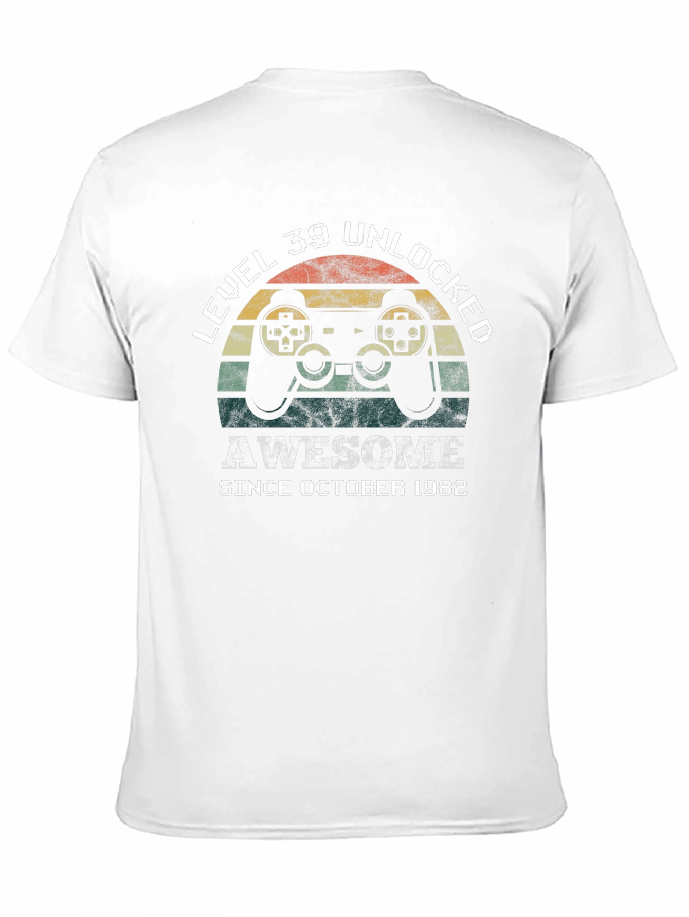 Level 39 Unlocked Since 1982 Gamer T-Shirt