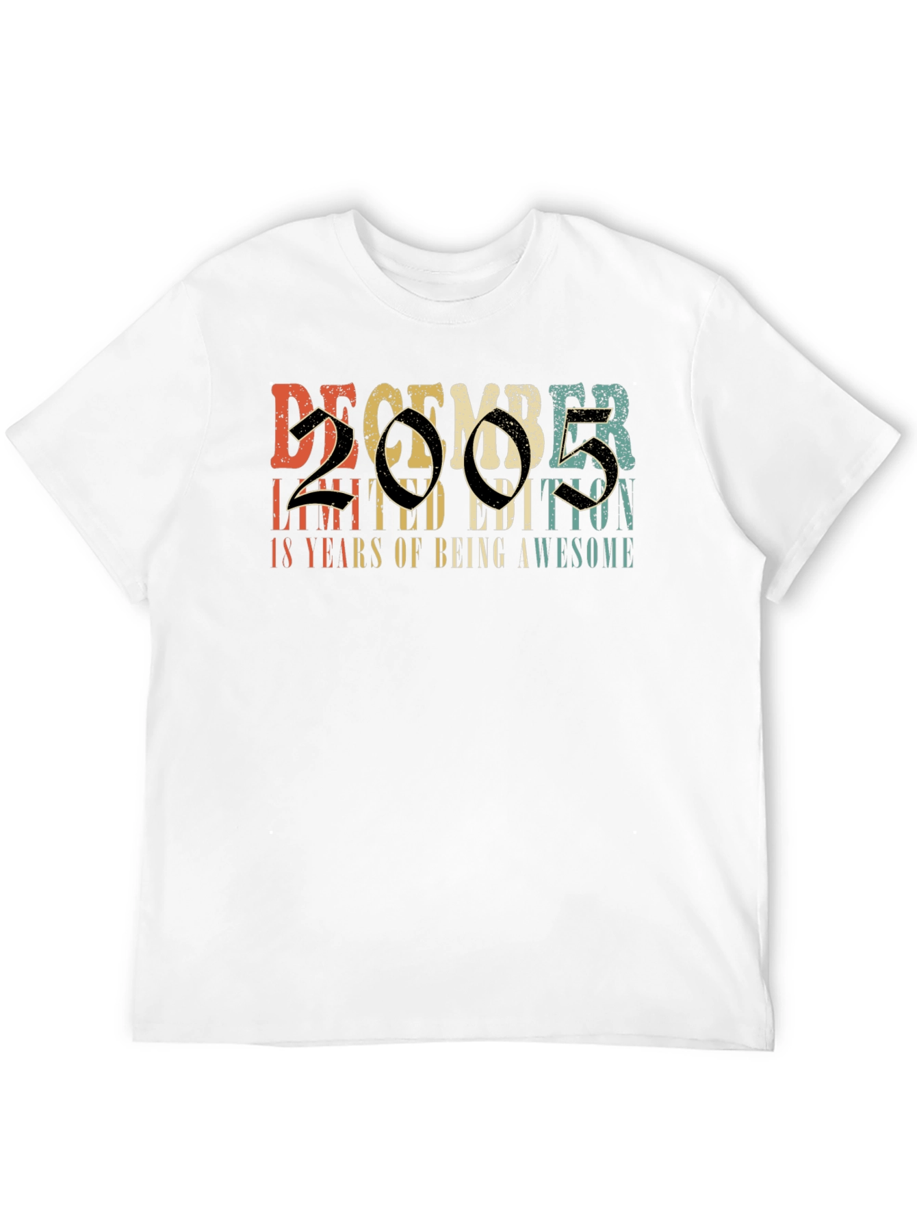 December 2005 Limited Edition 18 Years T-Shirt