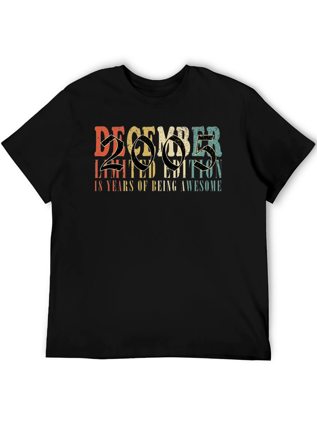 December 2005 Limited Edition 18 Years T-Shirt