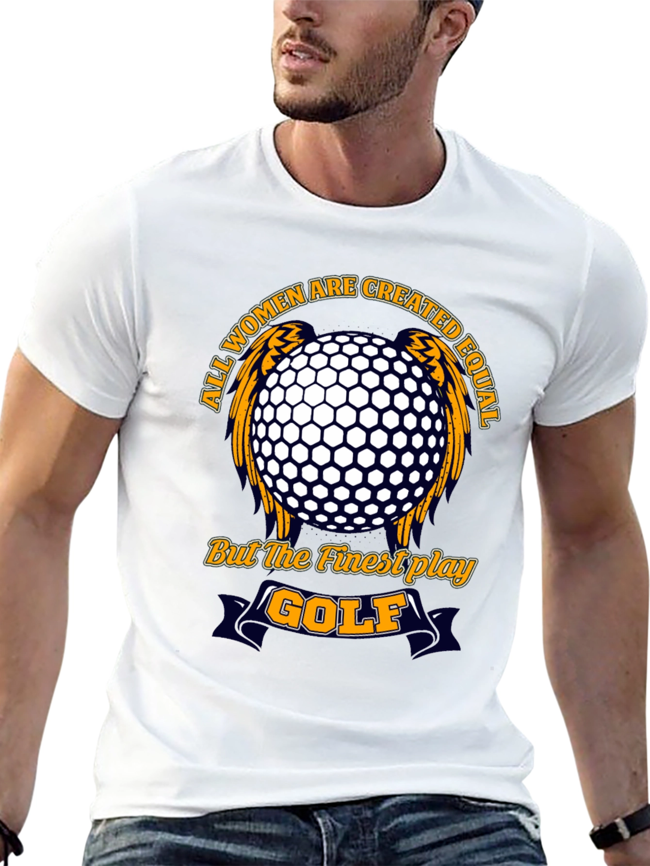 Womens Golf T-Shirt - Finest Play Golf Tee