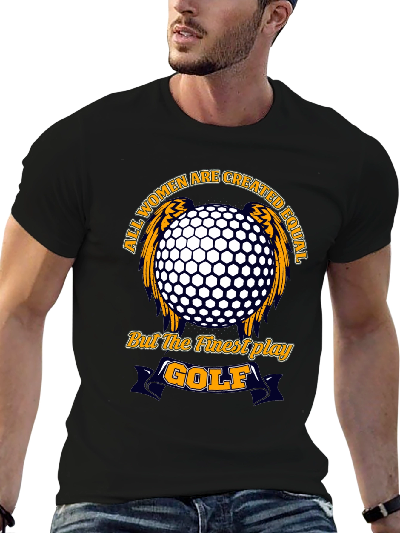 Womens Golf T-Shirt - Finest Play Golf Tee