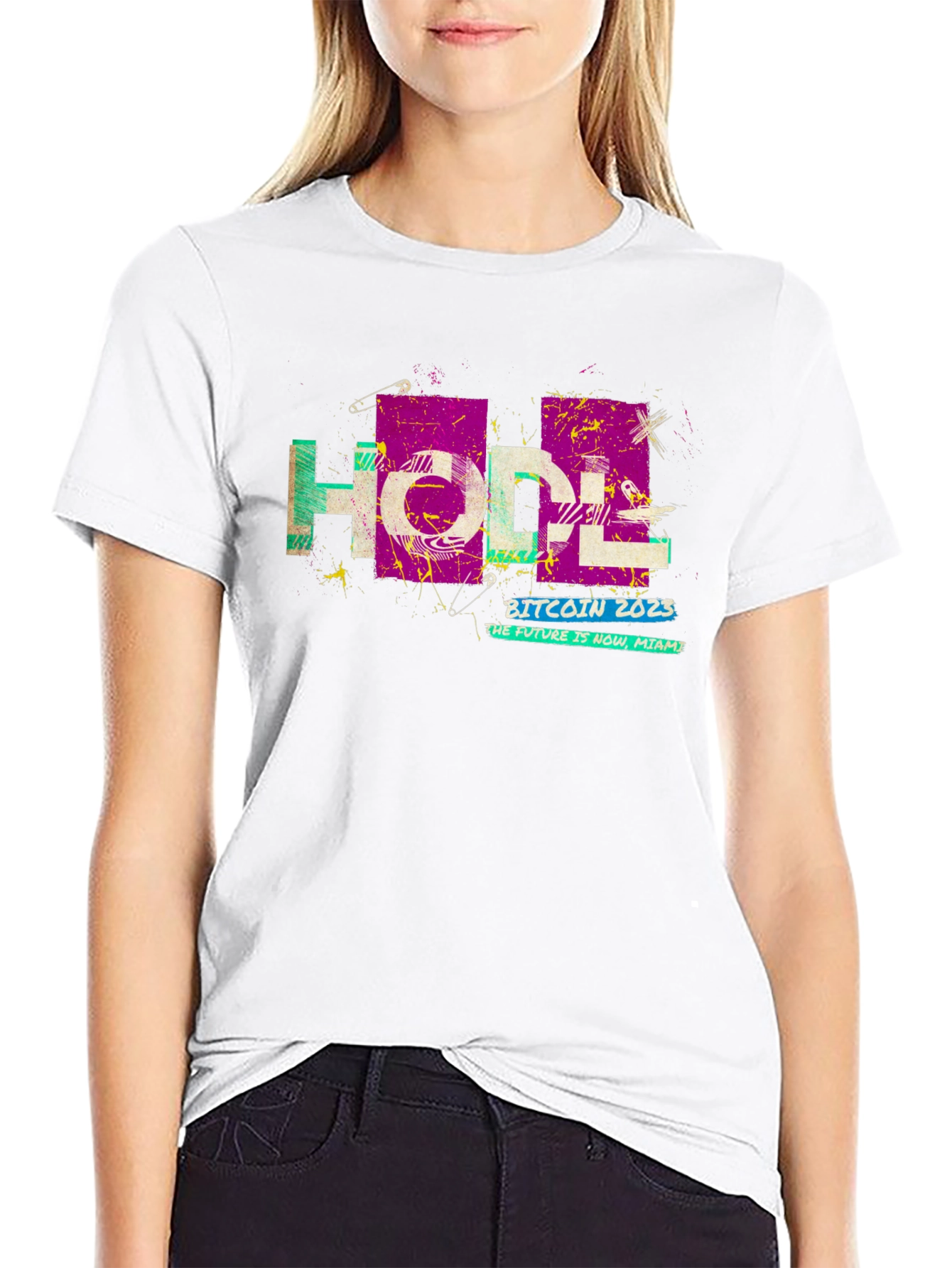 HODL Bitcoin 2023 Black Graphic Tee