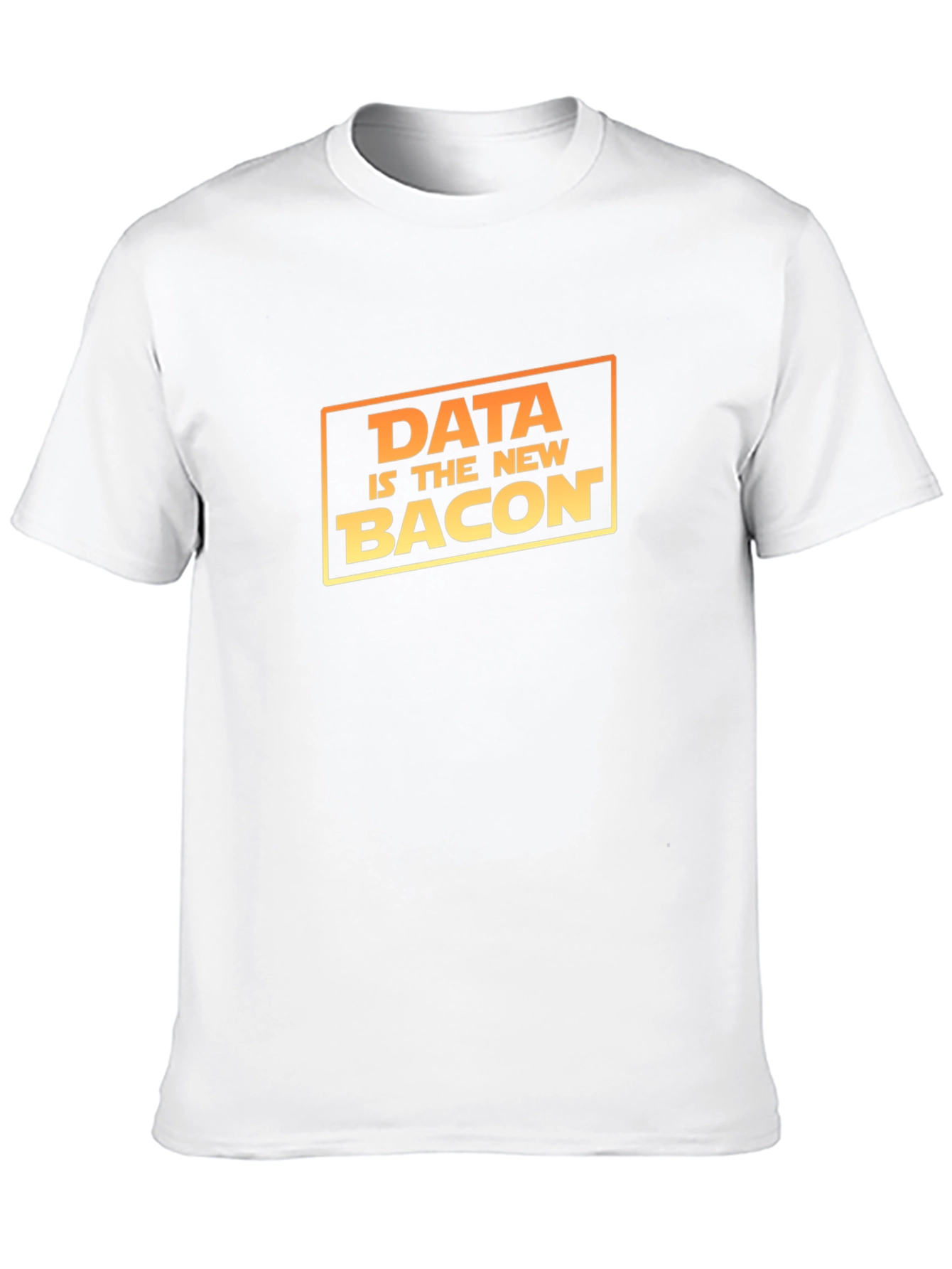 Data Is The New Bacon Graphic T-Shirt