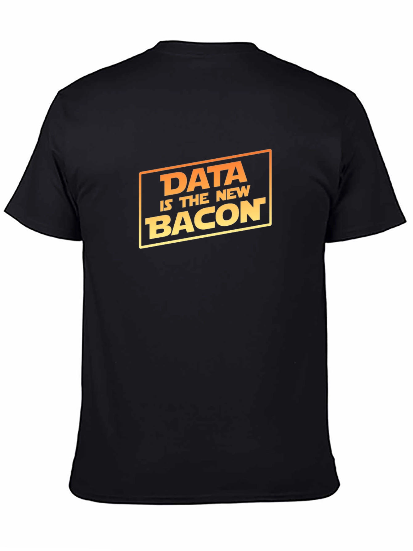 Data Is The New Bacon Graphic T-Shirt