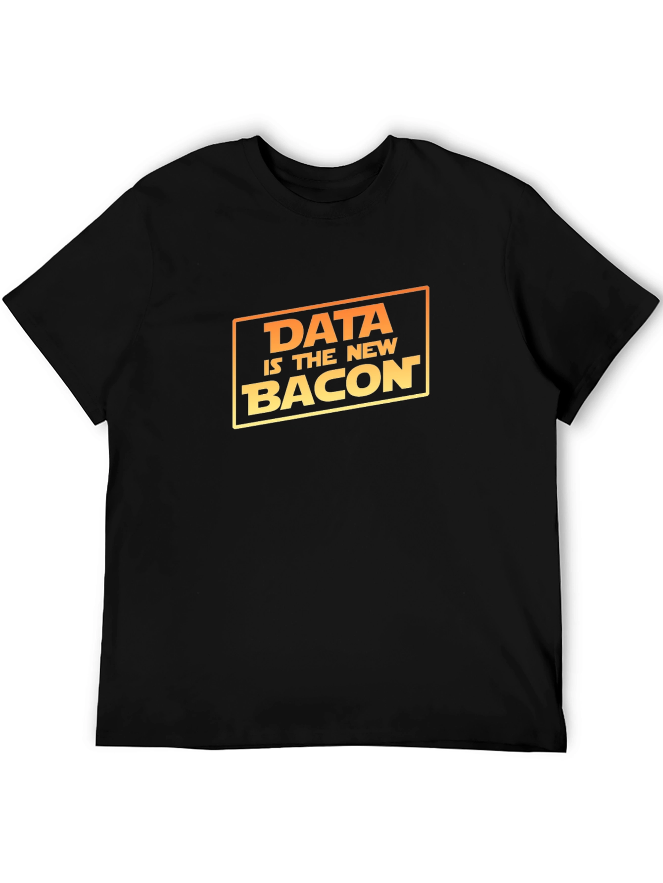 Data Is The New Bacon Graphic T-Shirt
