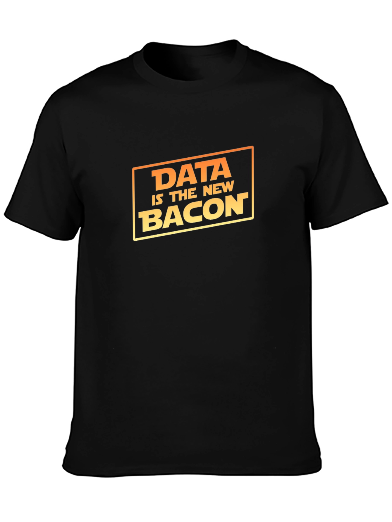 Data Is The New Bacon Graphic T-Shirt