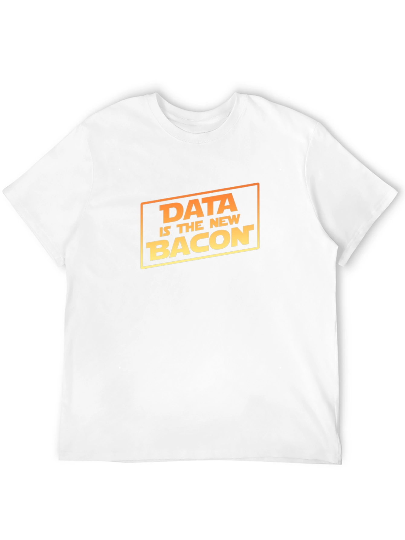 Data Is The New Bacon Graphic T-Shirt
