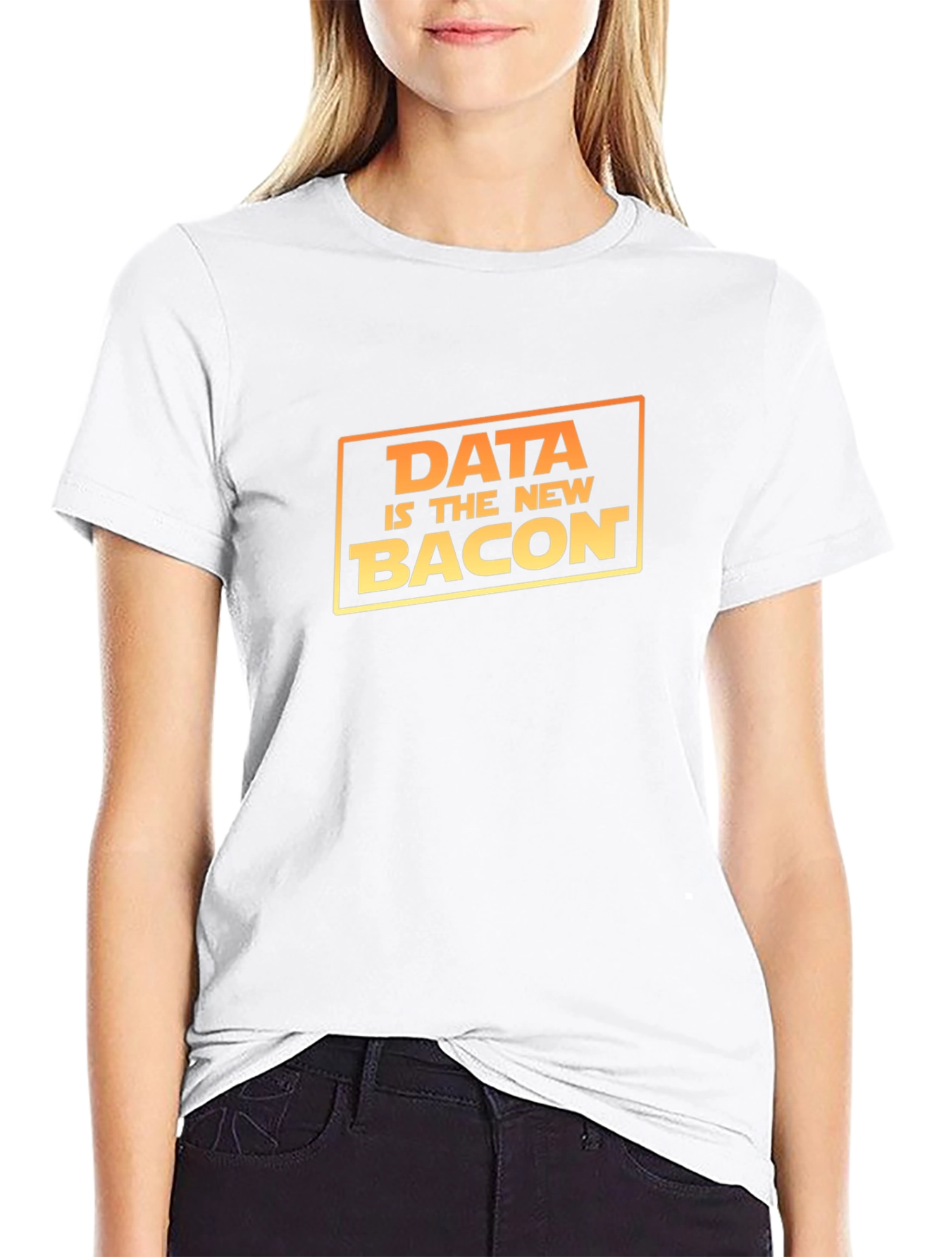 Data Is The New Bacon Graphic T-Shirt