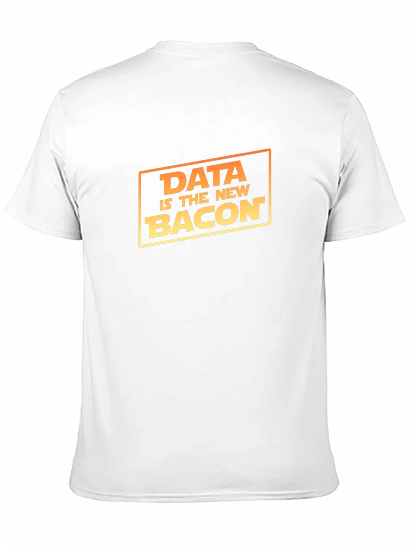 Data Is The New Bacon Graphic T-Shirt