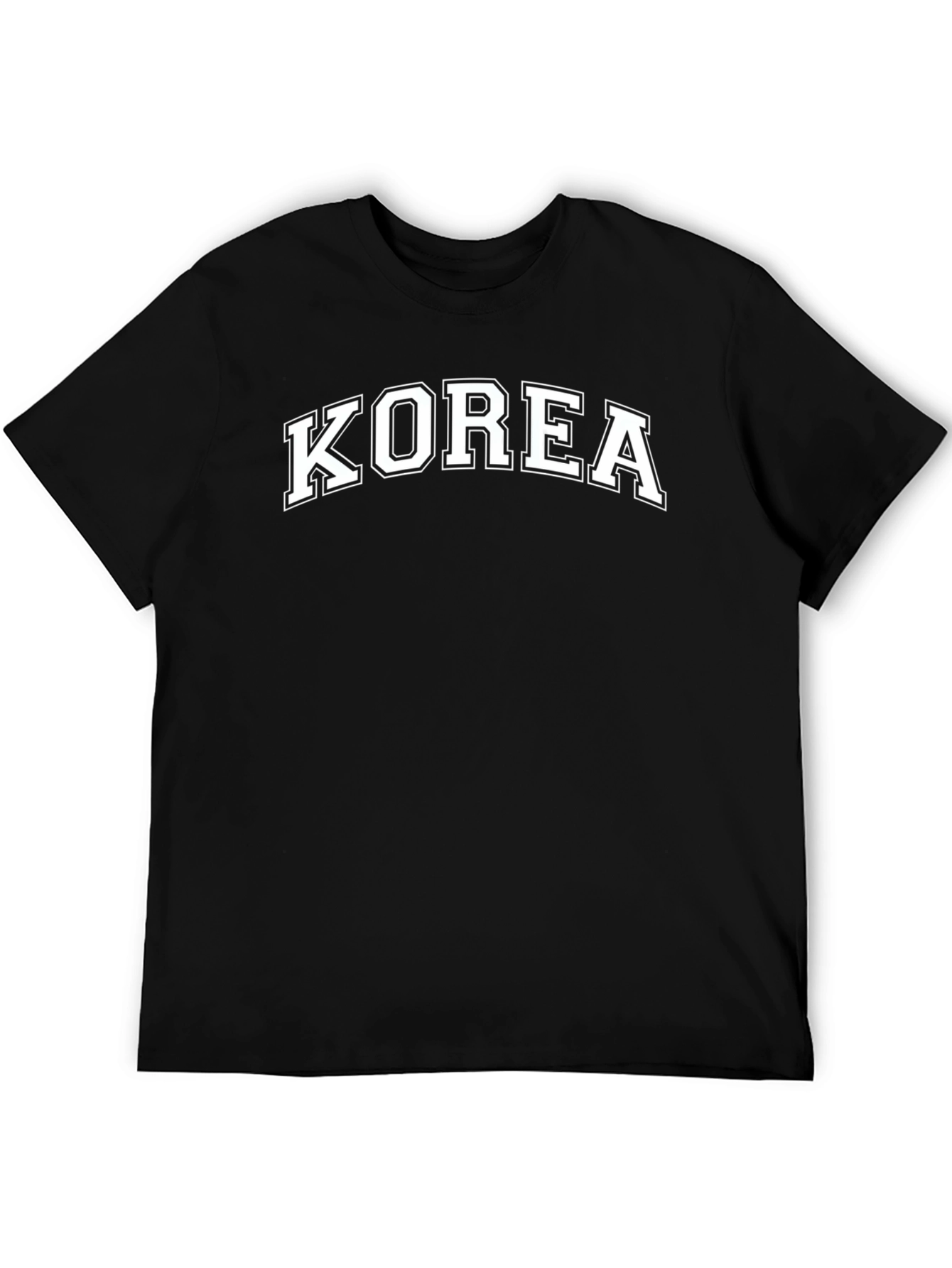 Korea Graphic Tee - Classic Black T-Shirt