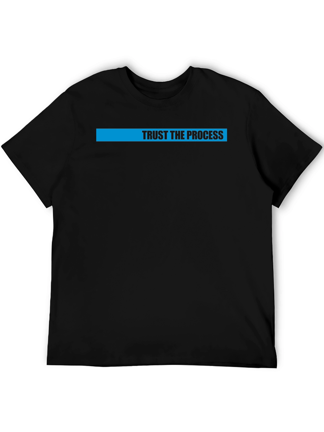 Trust the Process Graphic Tee - Black