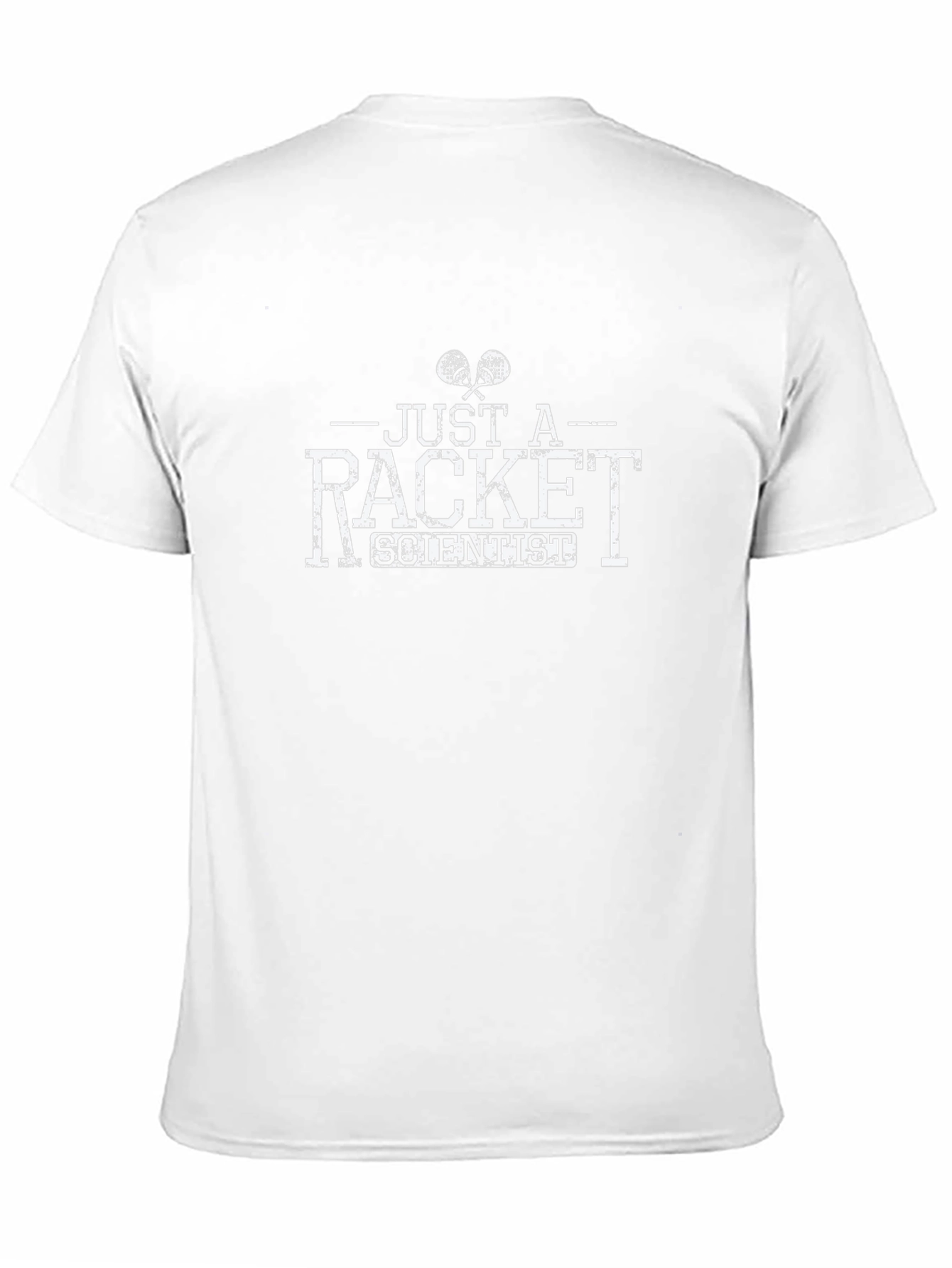 Just A Racket Scientist Graphic Tee