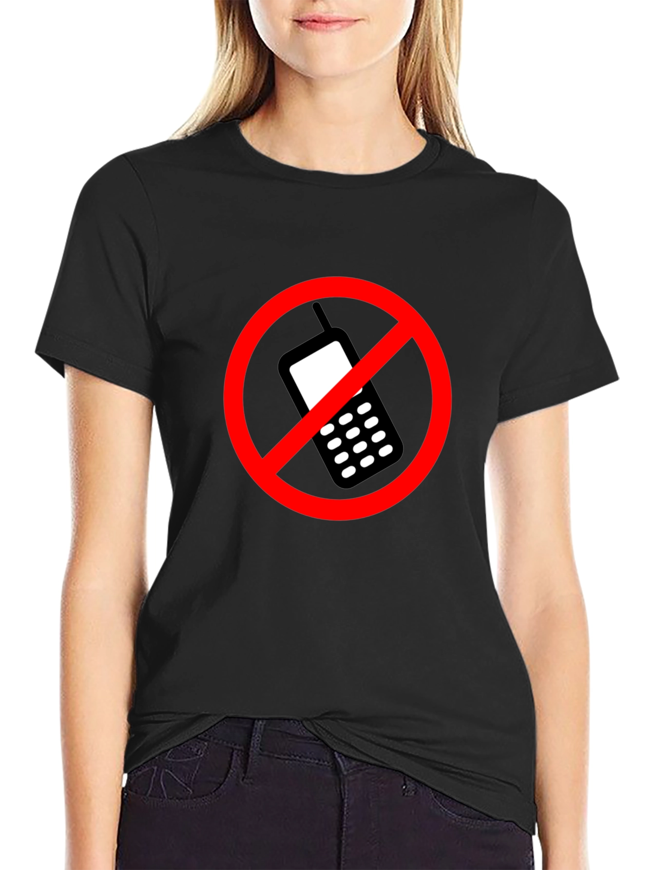 No Cell Phone T-Shirt