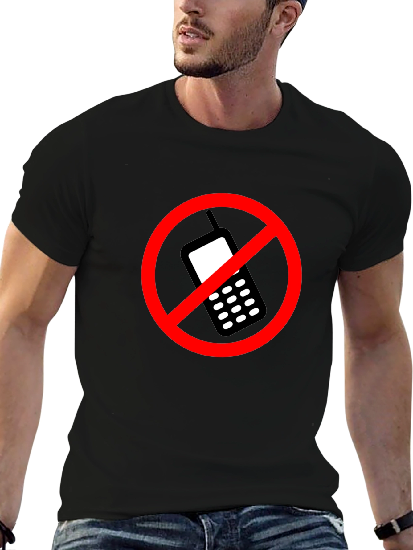 No Cell Phone T-Shirt