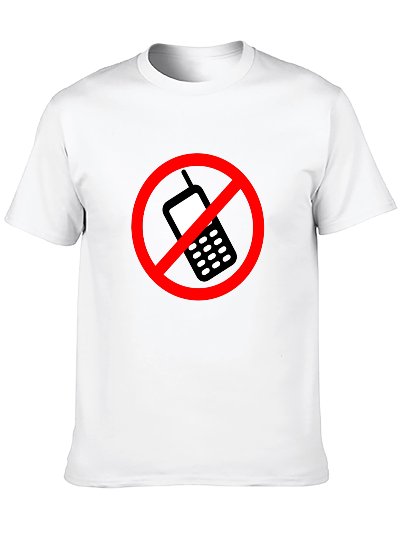 No Cell Phone T-Shirt