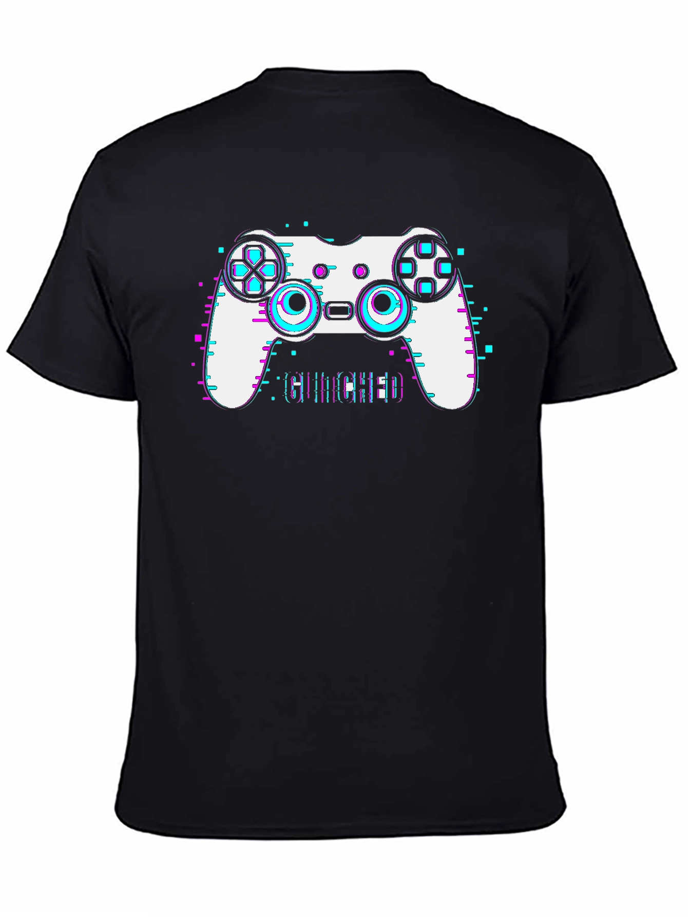 Glitched Gamer T-Shirt - Stylish Gaming Apparel
