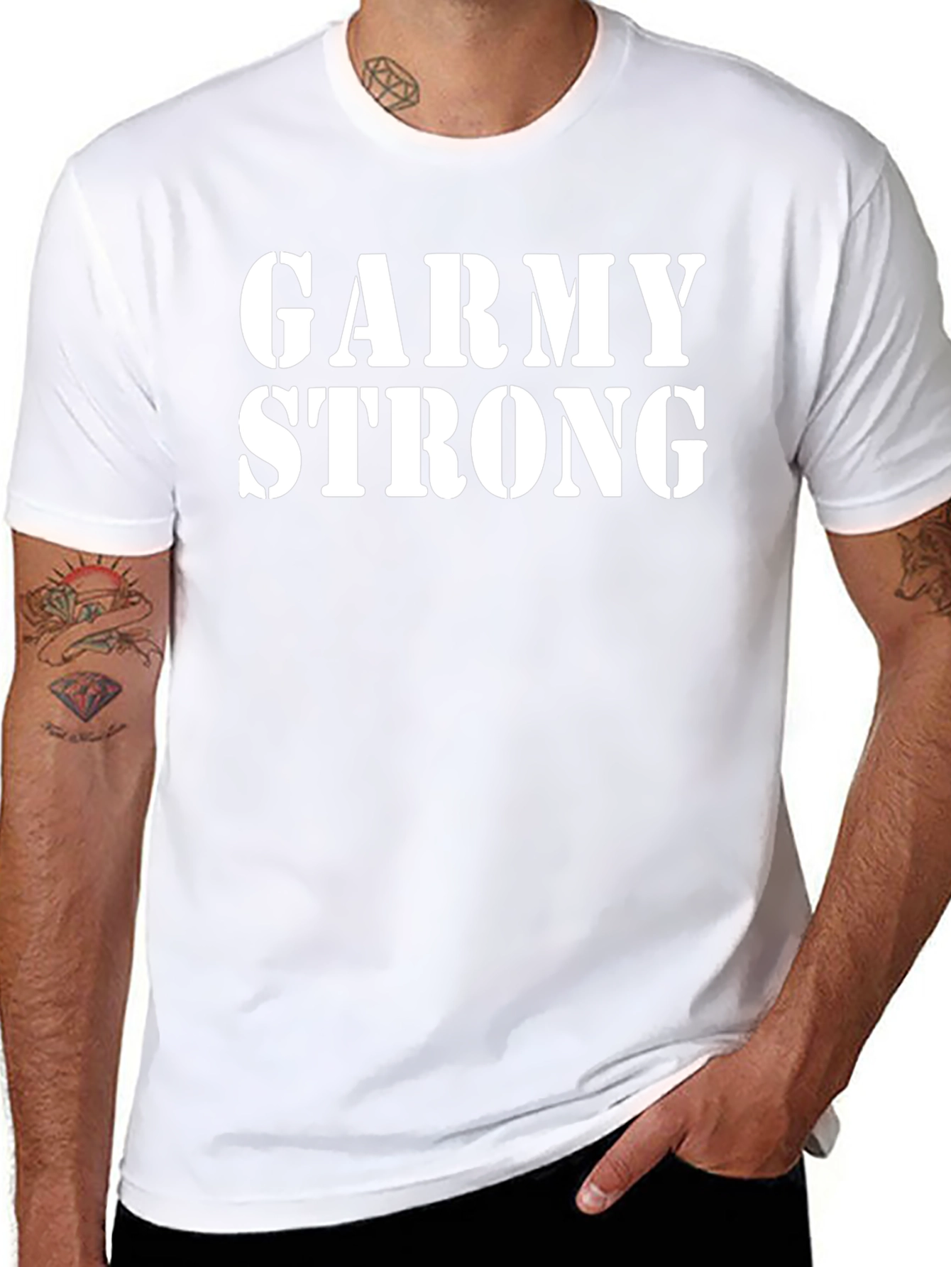 Garmy Strong Black T-Shirt
